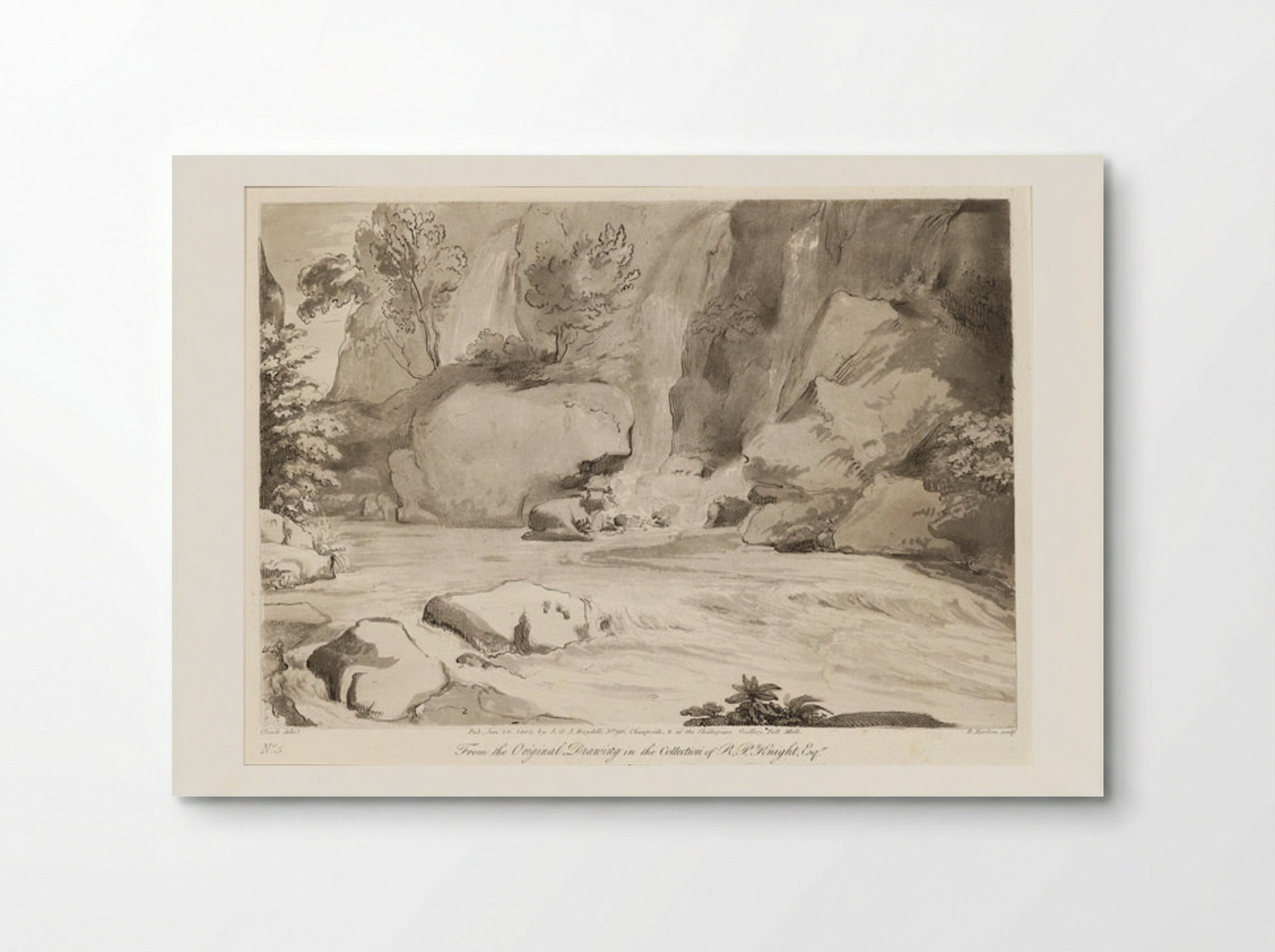 Liber Veritatis, Plate 5 - Richard Earlom - Poster