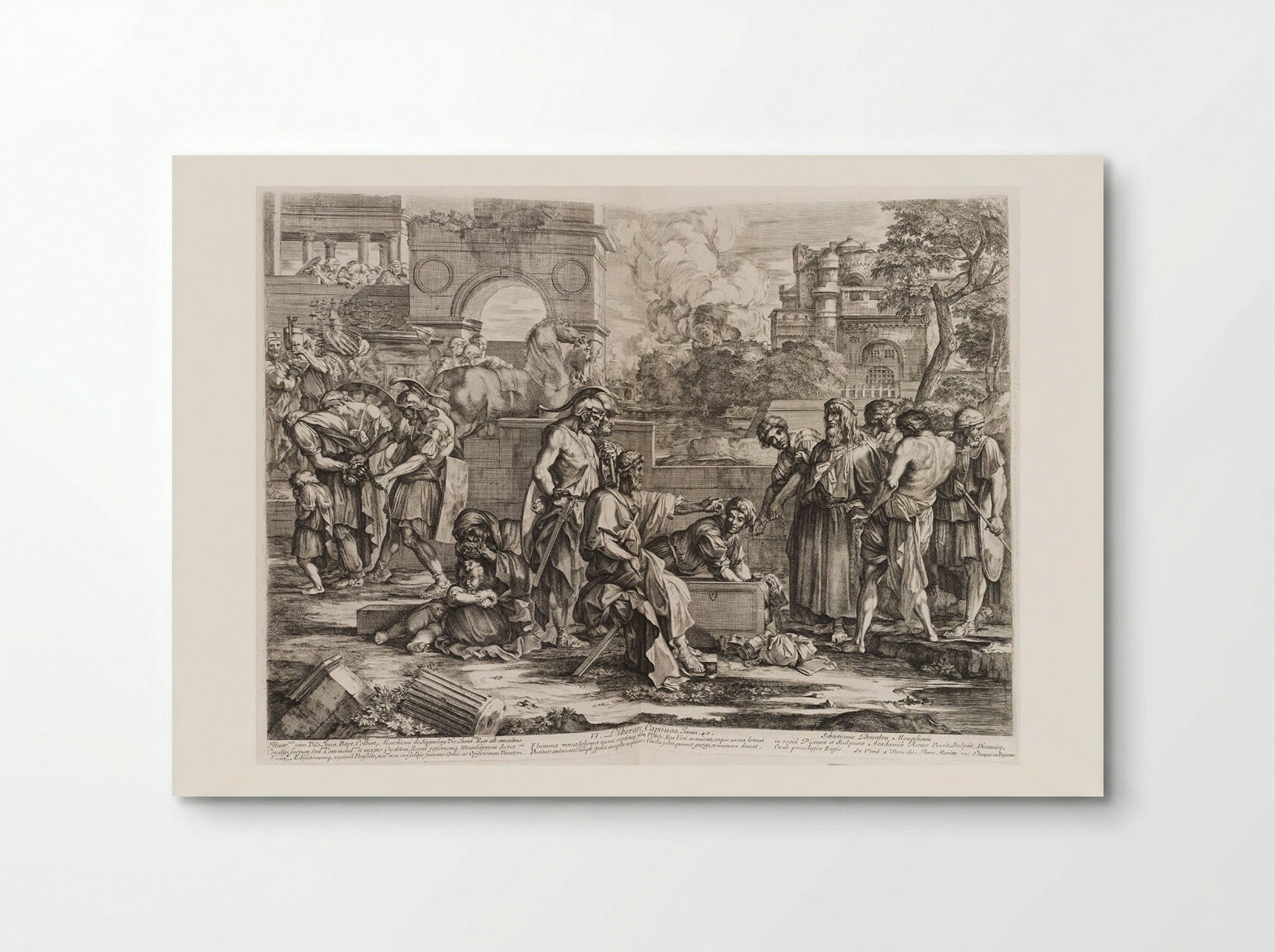 Liberating the Prisoners - Sébastien Bourdon - Poster