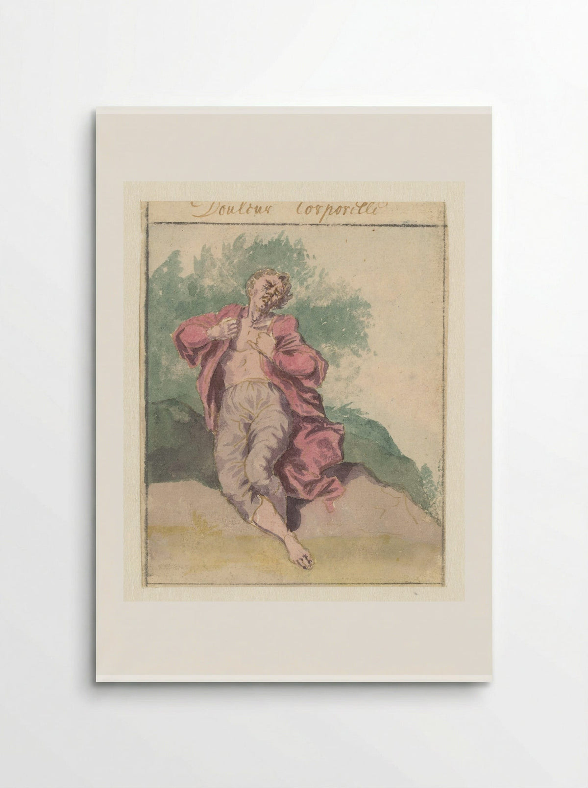 Lichaamssmart (Bodily Pain) - Pieter van den Berge - Poster