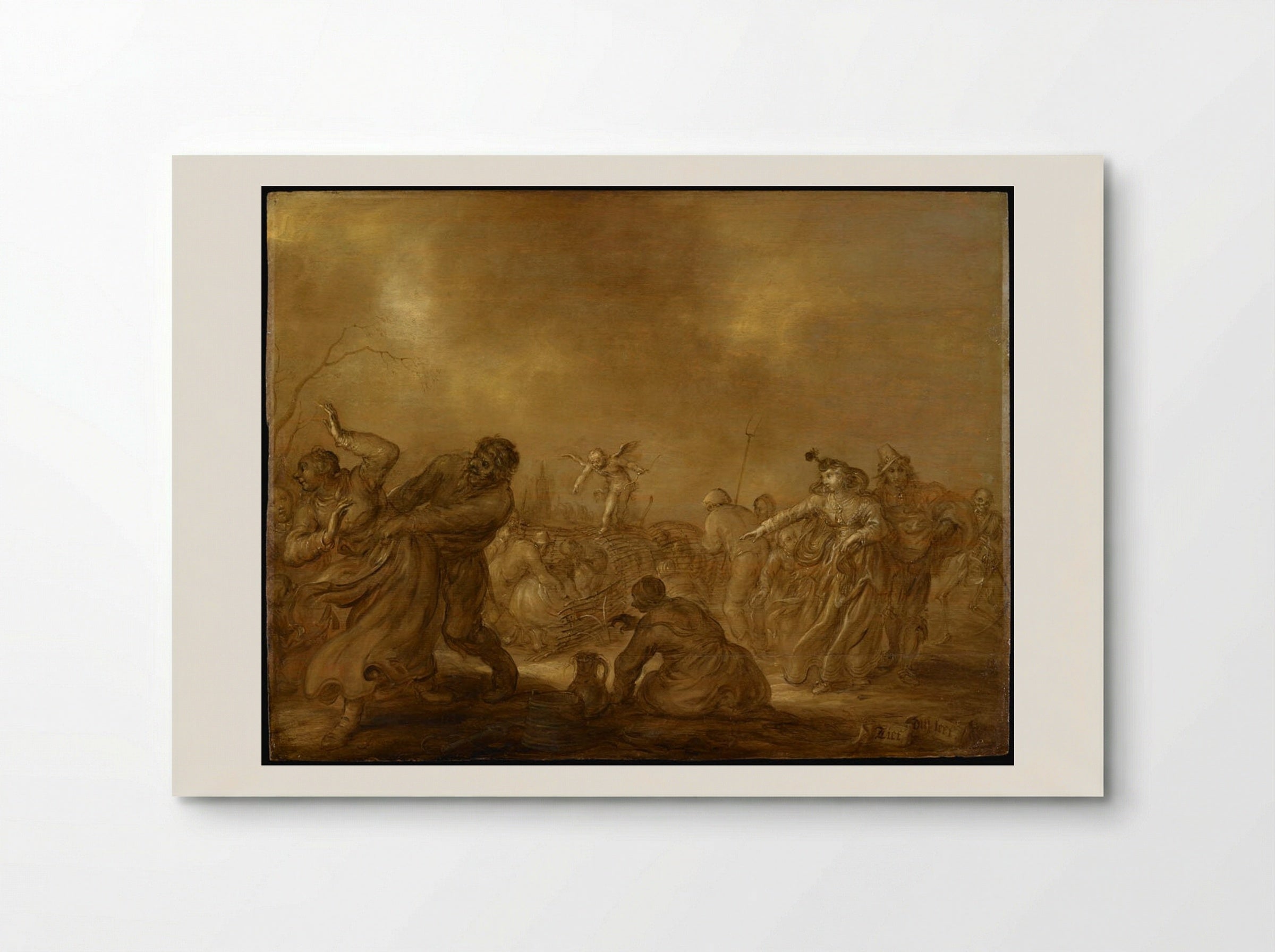Lief om Leet (Love Leads to Suffering) - Adriaen van de Venne - Poster