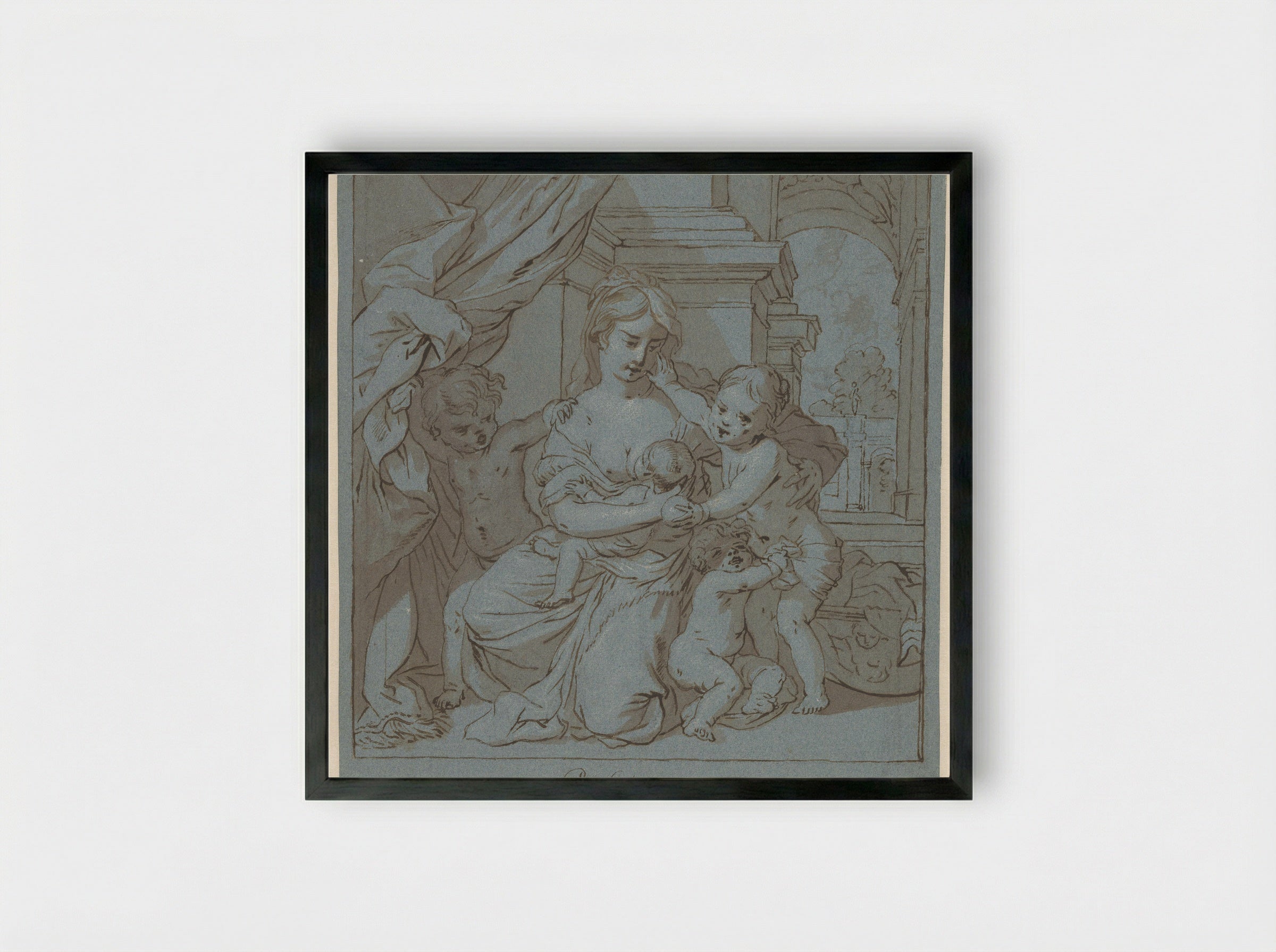 Liefde (Charitas) - Barend Graat - Framed Print Black