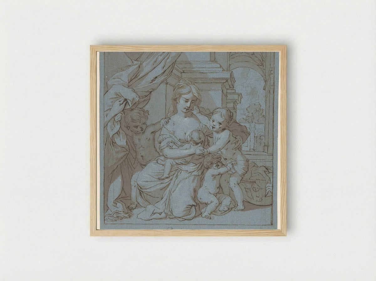Liefde (Charitas) - Barend Graat - Framed Print Wood