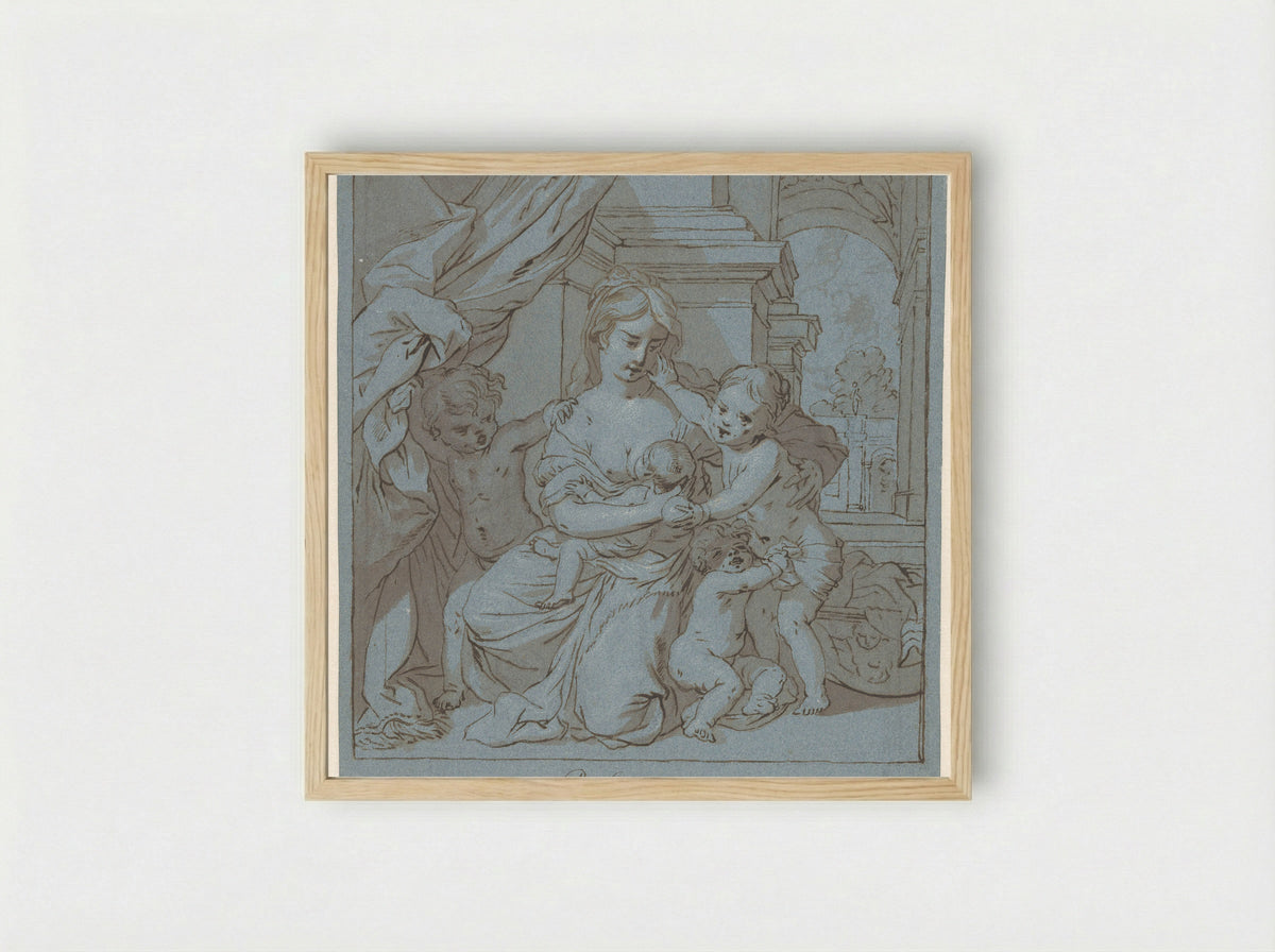 Liefde (Charitas) - Barend Graat - Framed Print Wood