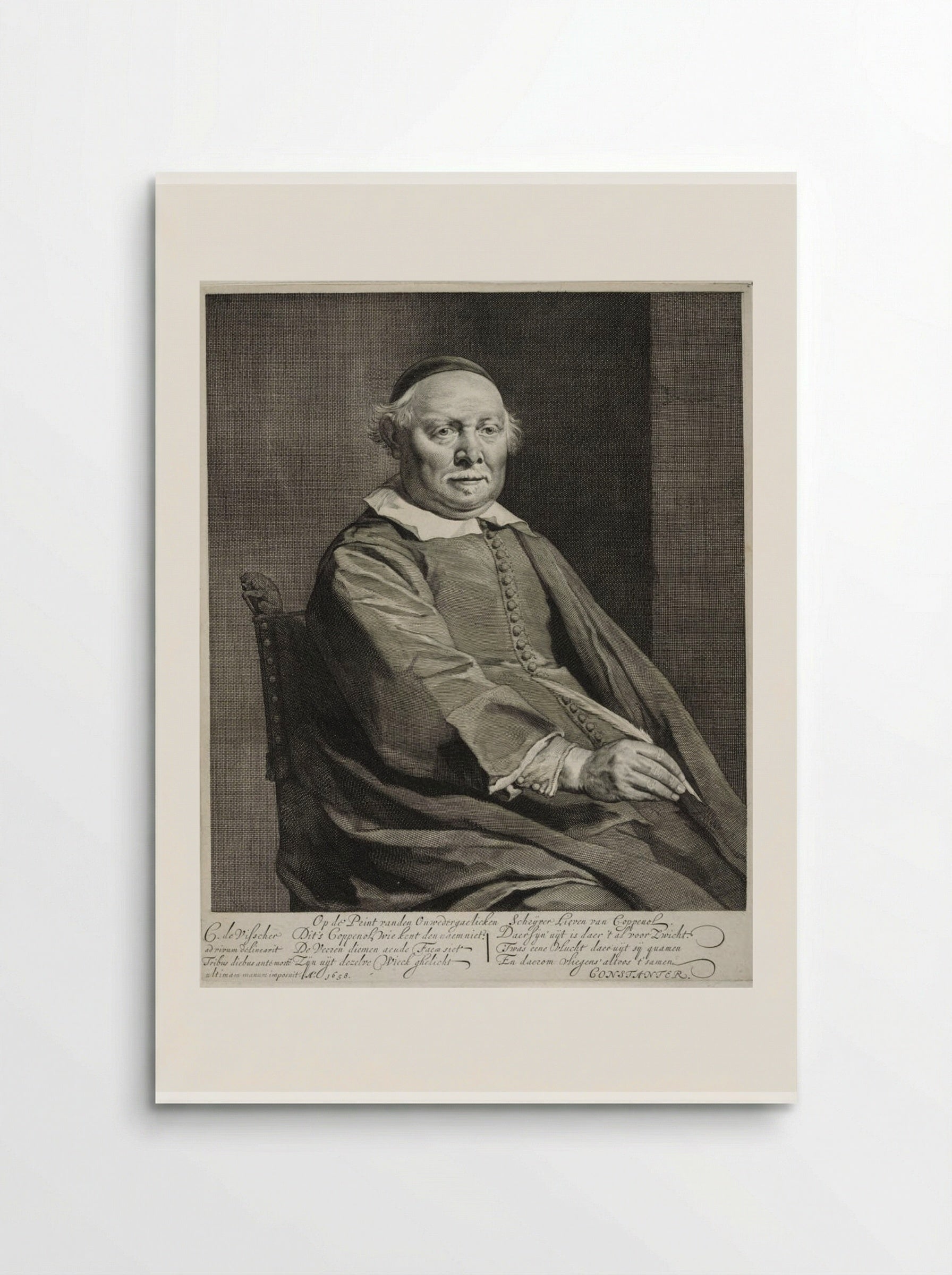 Lieven van Coppenol - Cornelis Visscher - Poster
