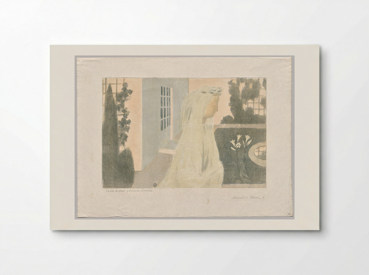 Life Becomes Precious, Discreet - Maurice Denis - Poster