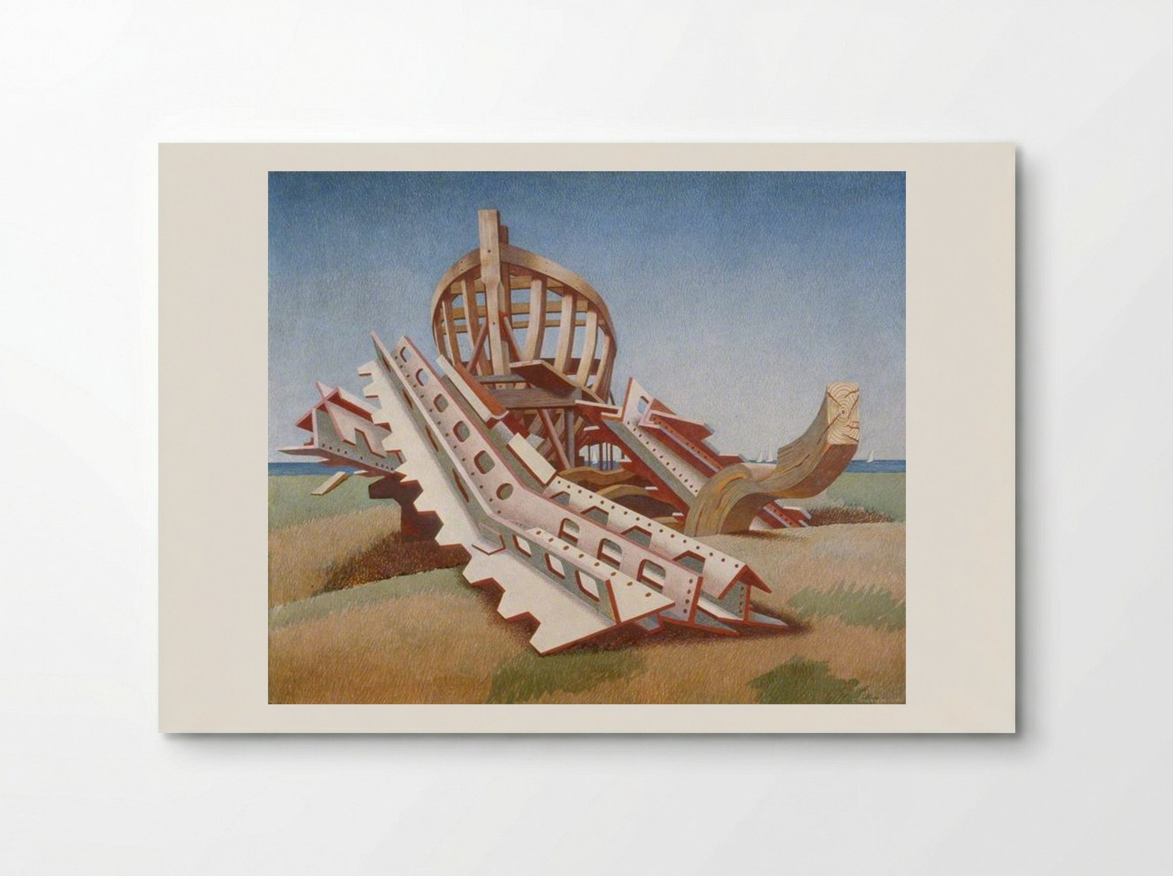 Light Sections - Edward Wadsworth - Poster
