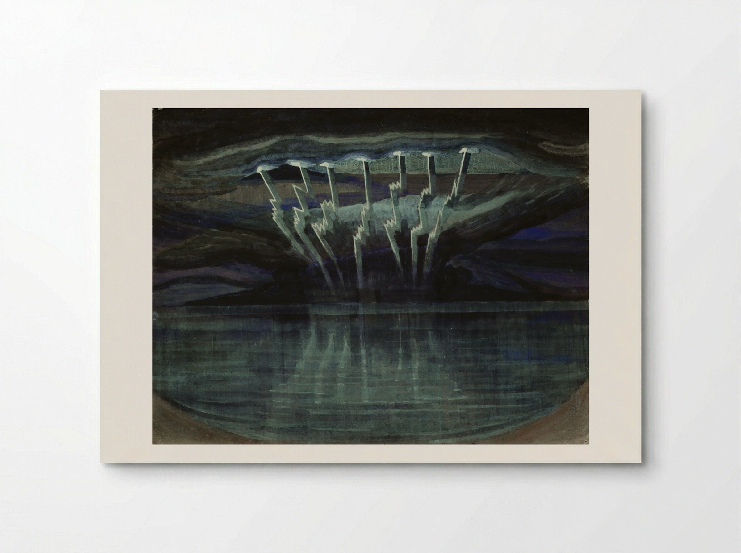 Lightning - Mikalojus Konstantinas Čiurlionis - Poster