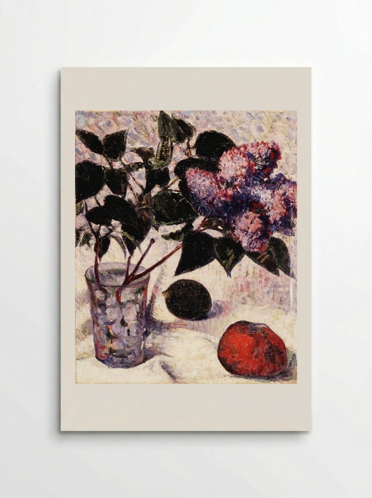 Lilacs in a Glass, Apple and Lemon - Meijer de Haan - Poster