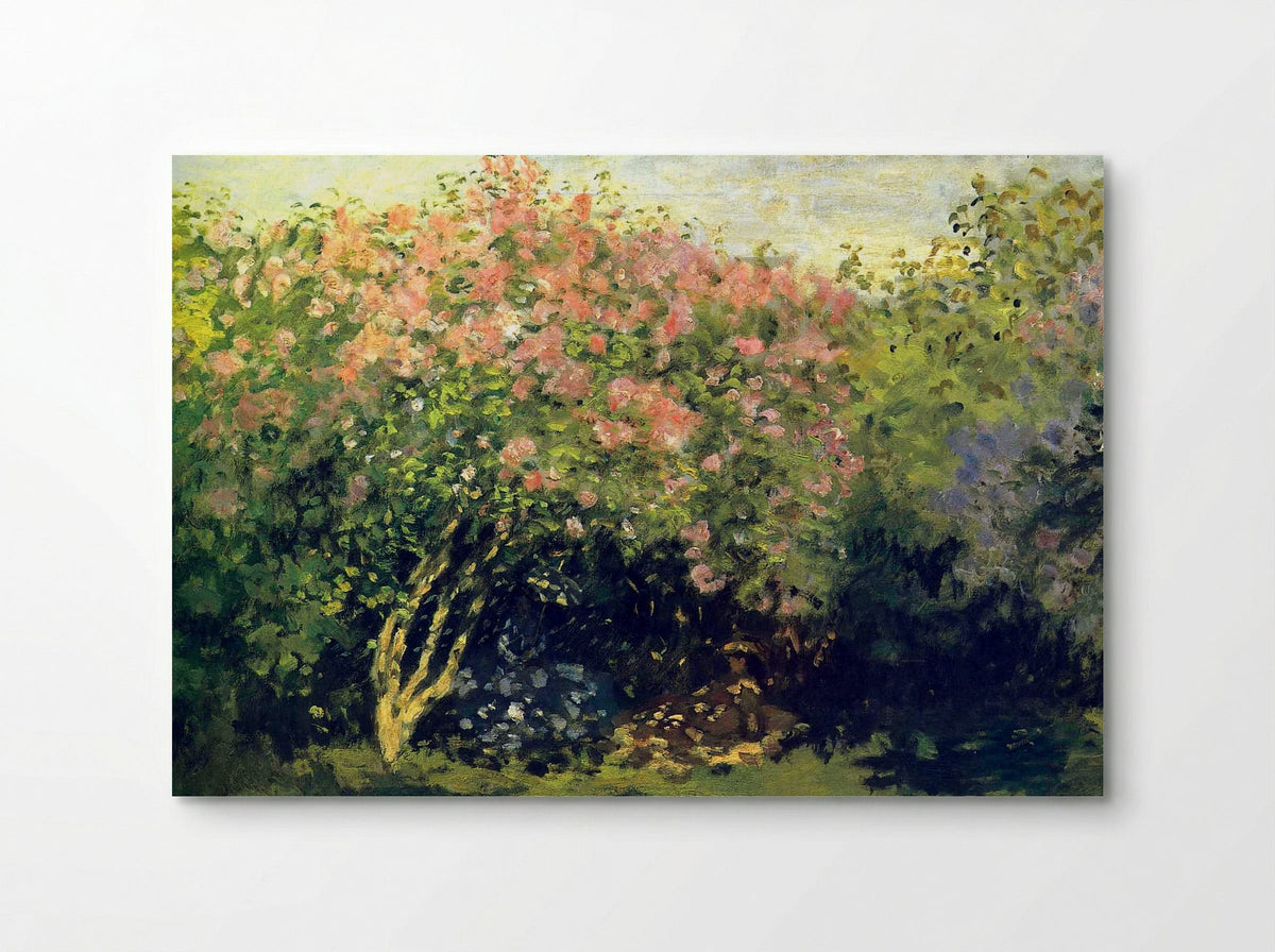 Lilacs in the Sun - Claude Monet - Poster