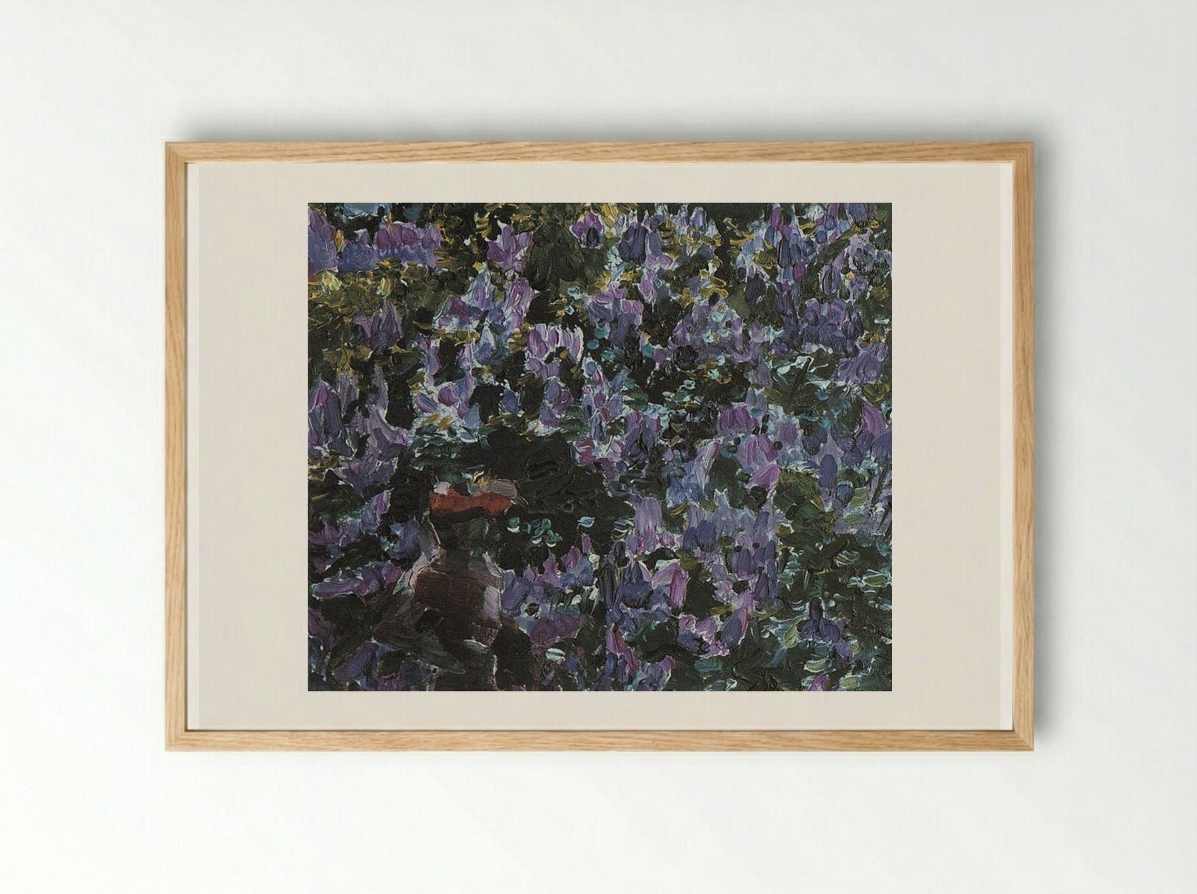 Lilacs - Mikhail Vrubel - Framed Print Wood