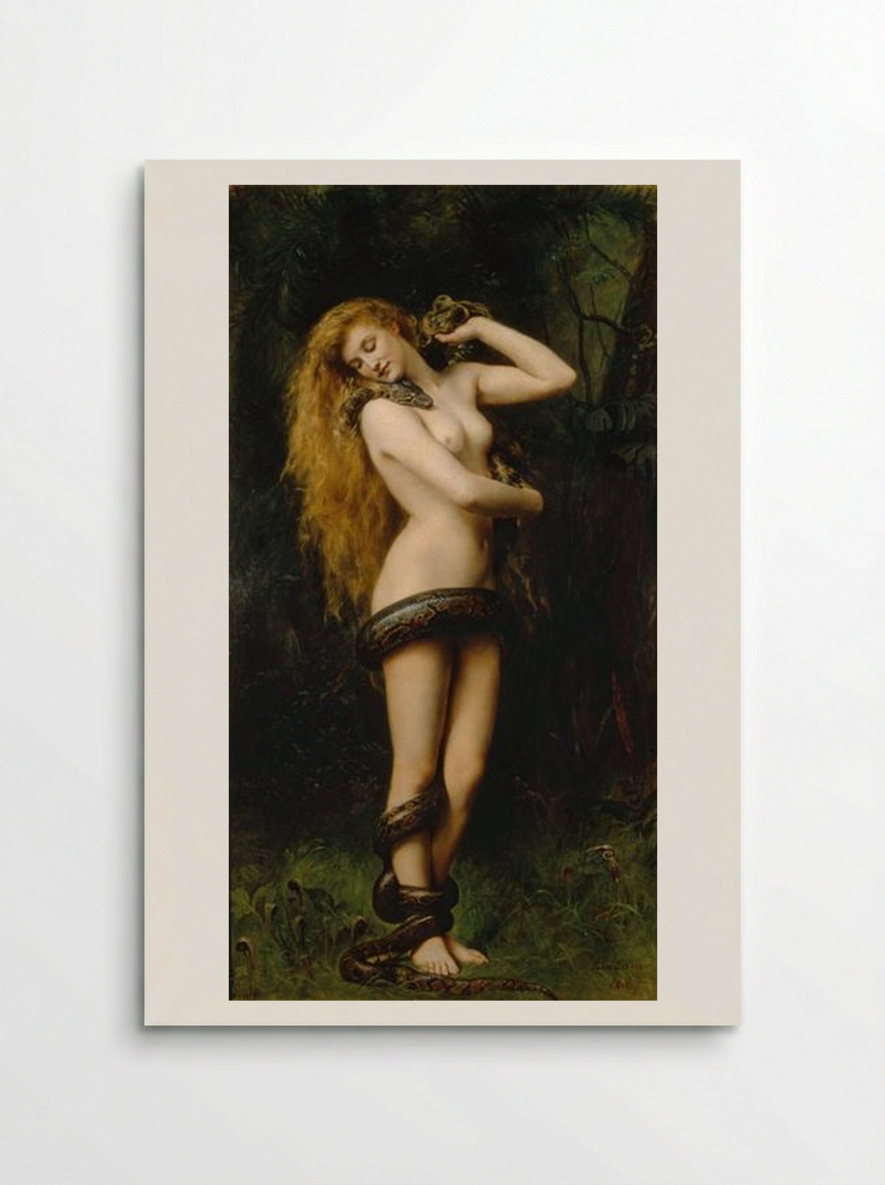 Lilith - John Collier - Poster