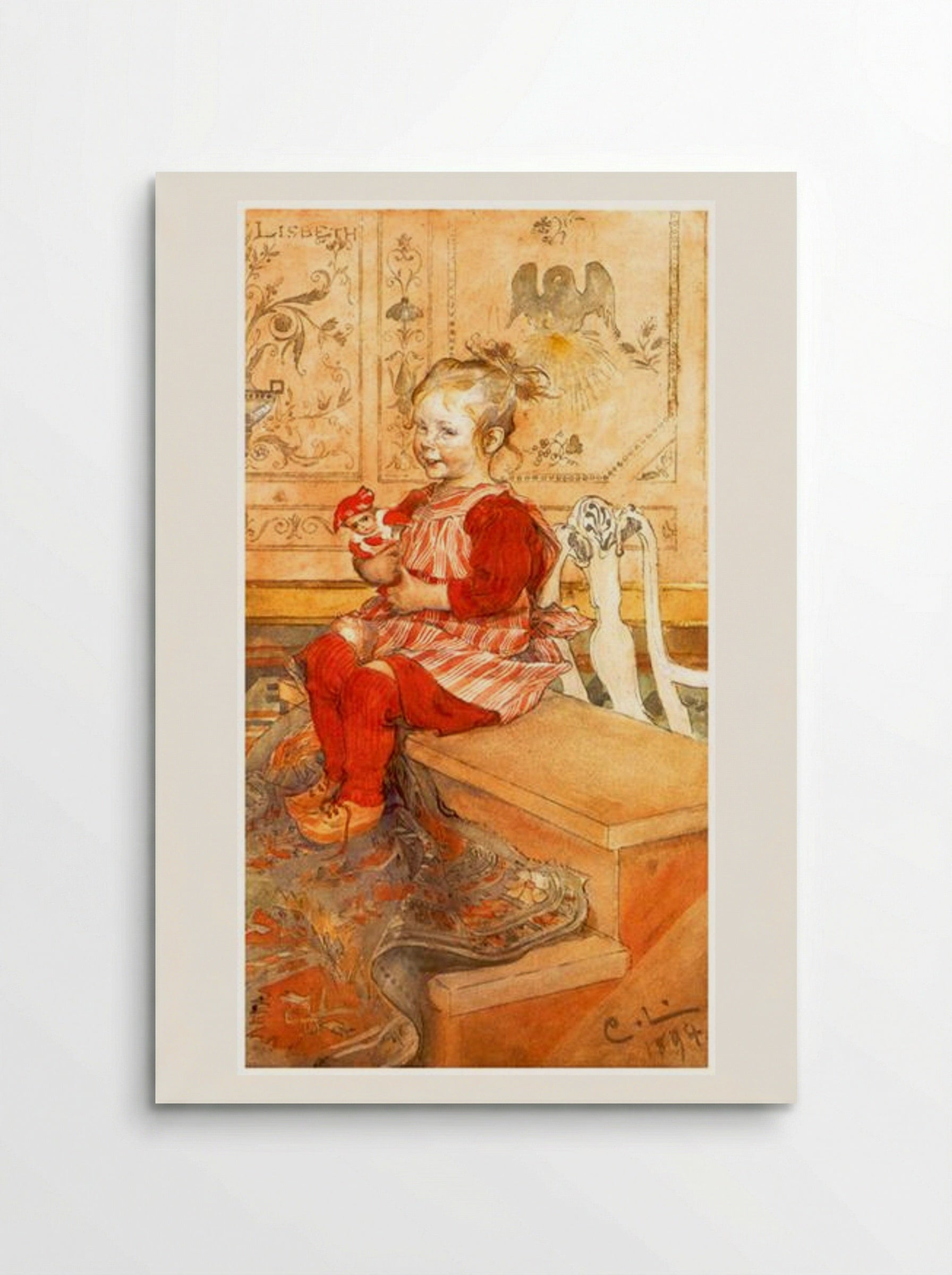 Lisbeth - Carl Larsson - Poster