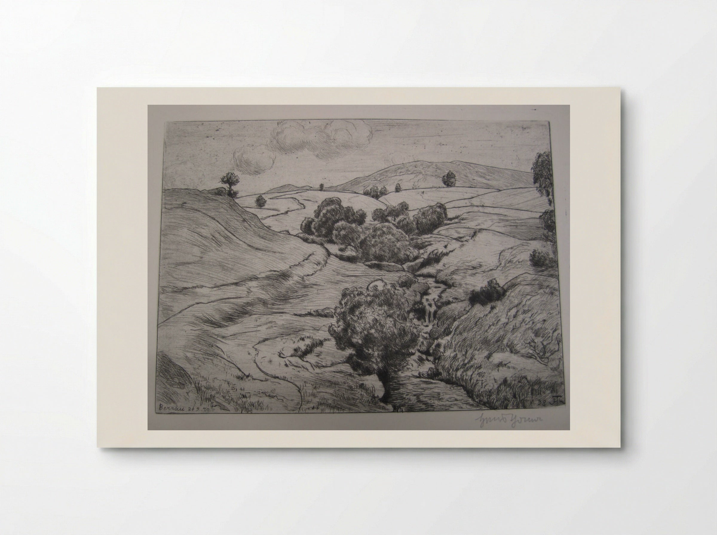 Little Brook in Bernau - Hans Thoma - Poster