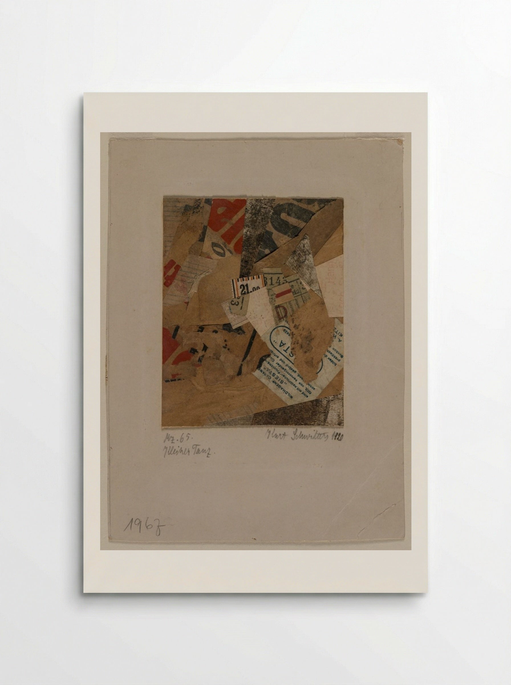 Little Dance - Kurt Schwitters - Poster
