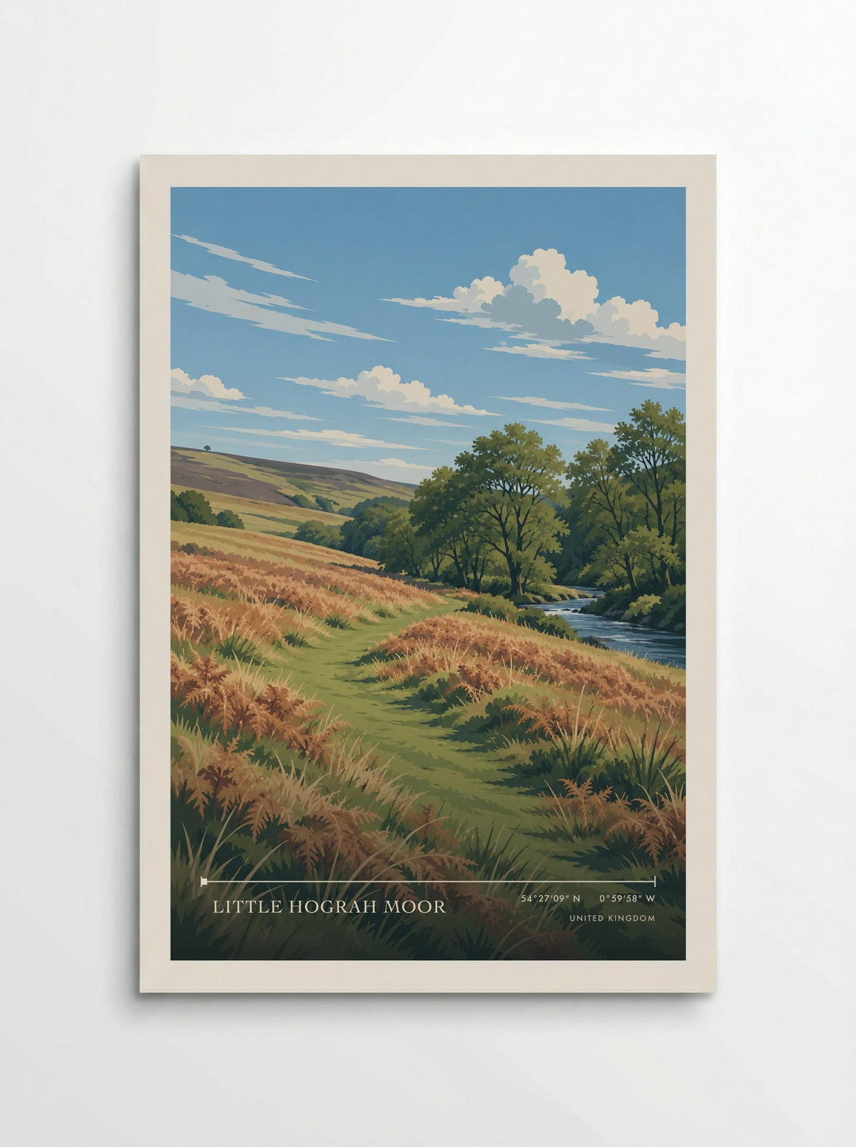 Little Hograh Moor | Travel Poster - Poster