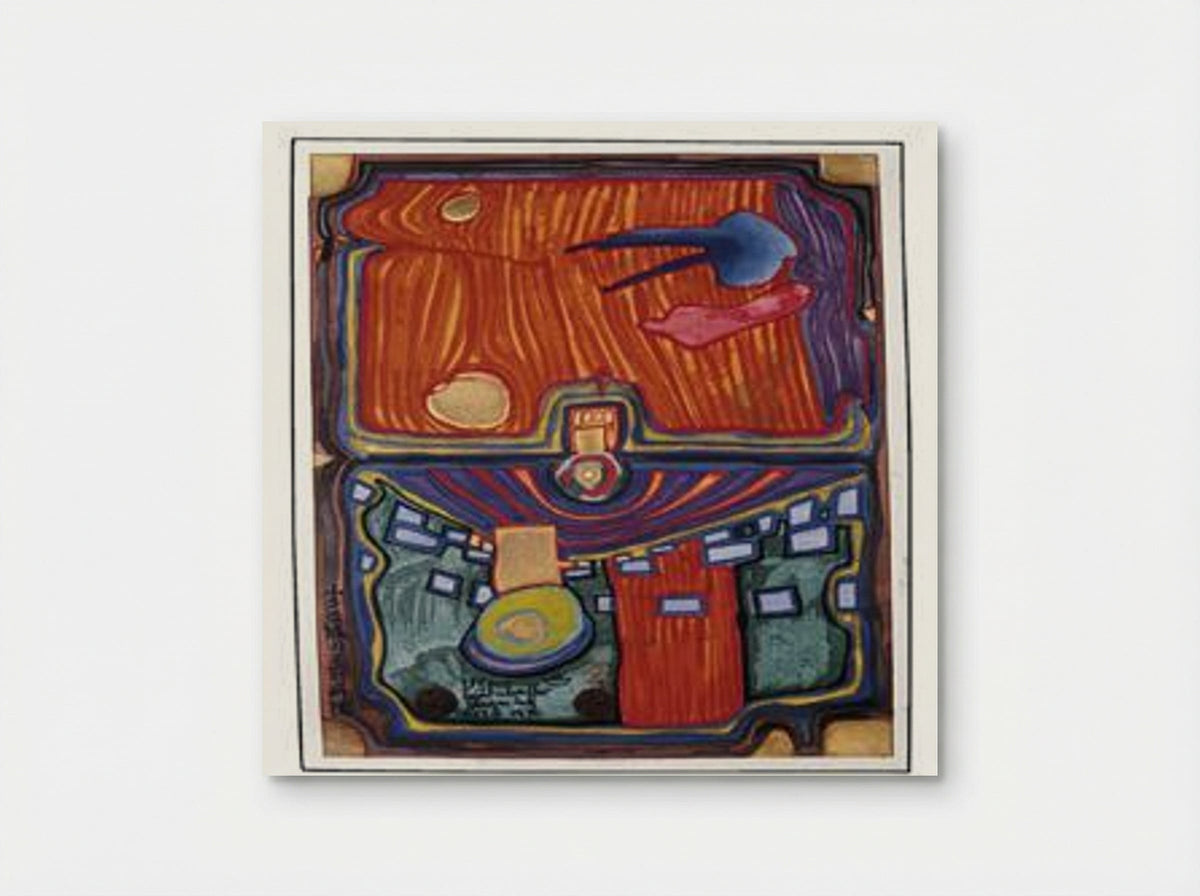 Little Palace of Illness - Friedensreich Hundertwasser - Poster