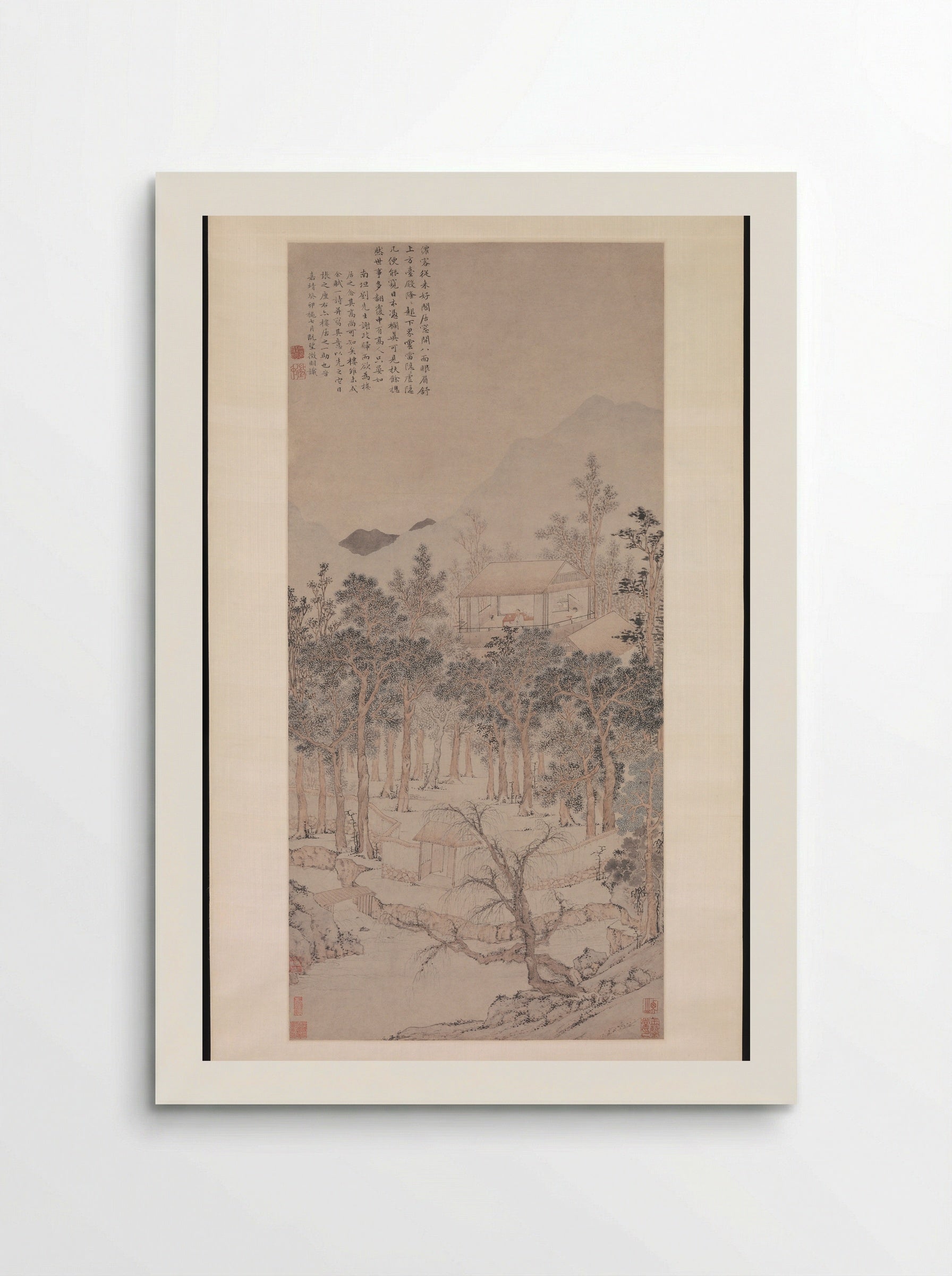 Living Aloft - Wen Zhengming - Poster