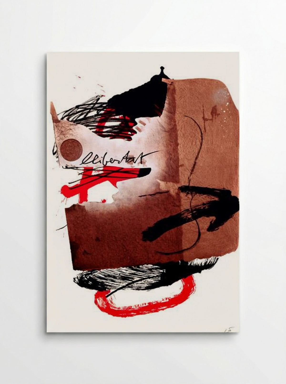 Llibertat - Antoni Tàpies - Poster