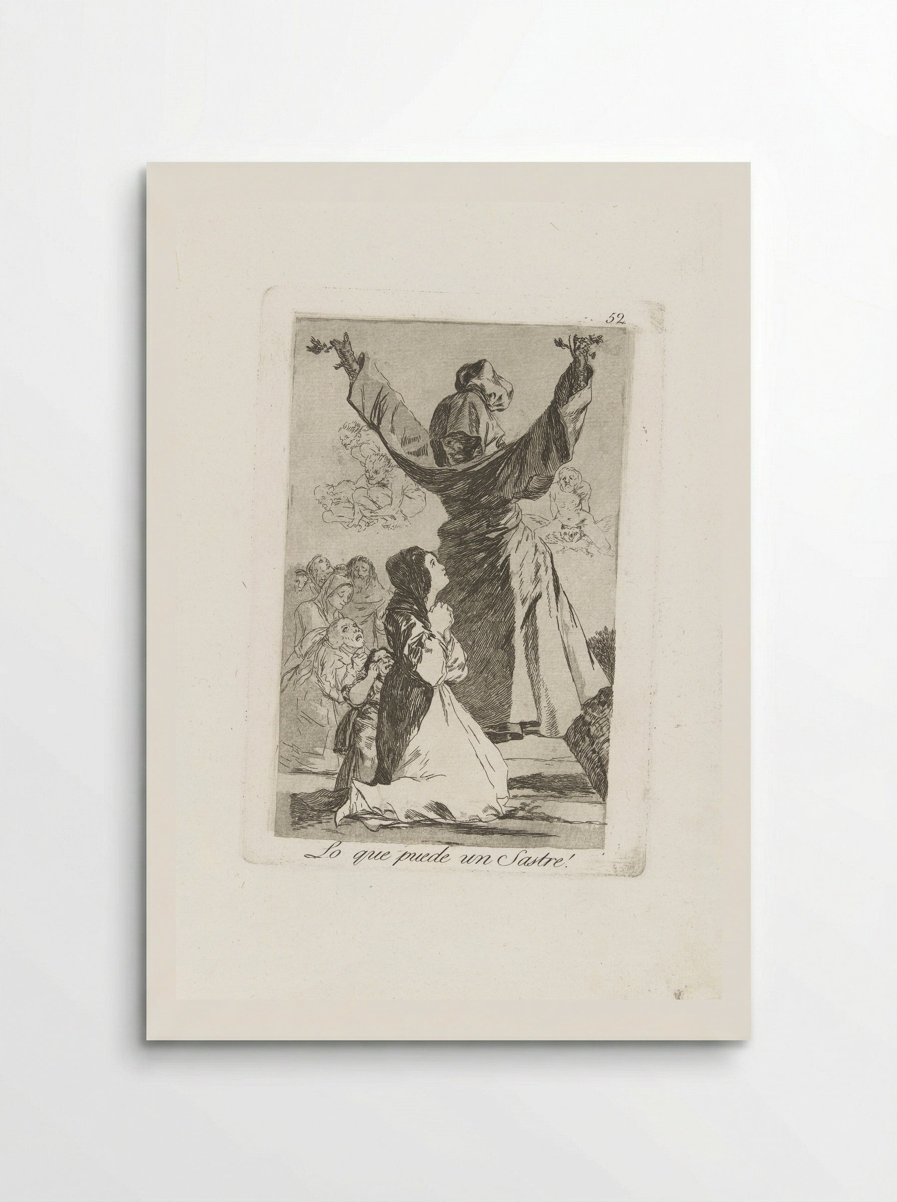 Lo que puede un Sastre! - Francisco de Goya - Poster