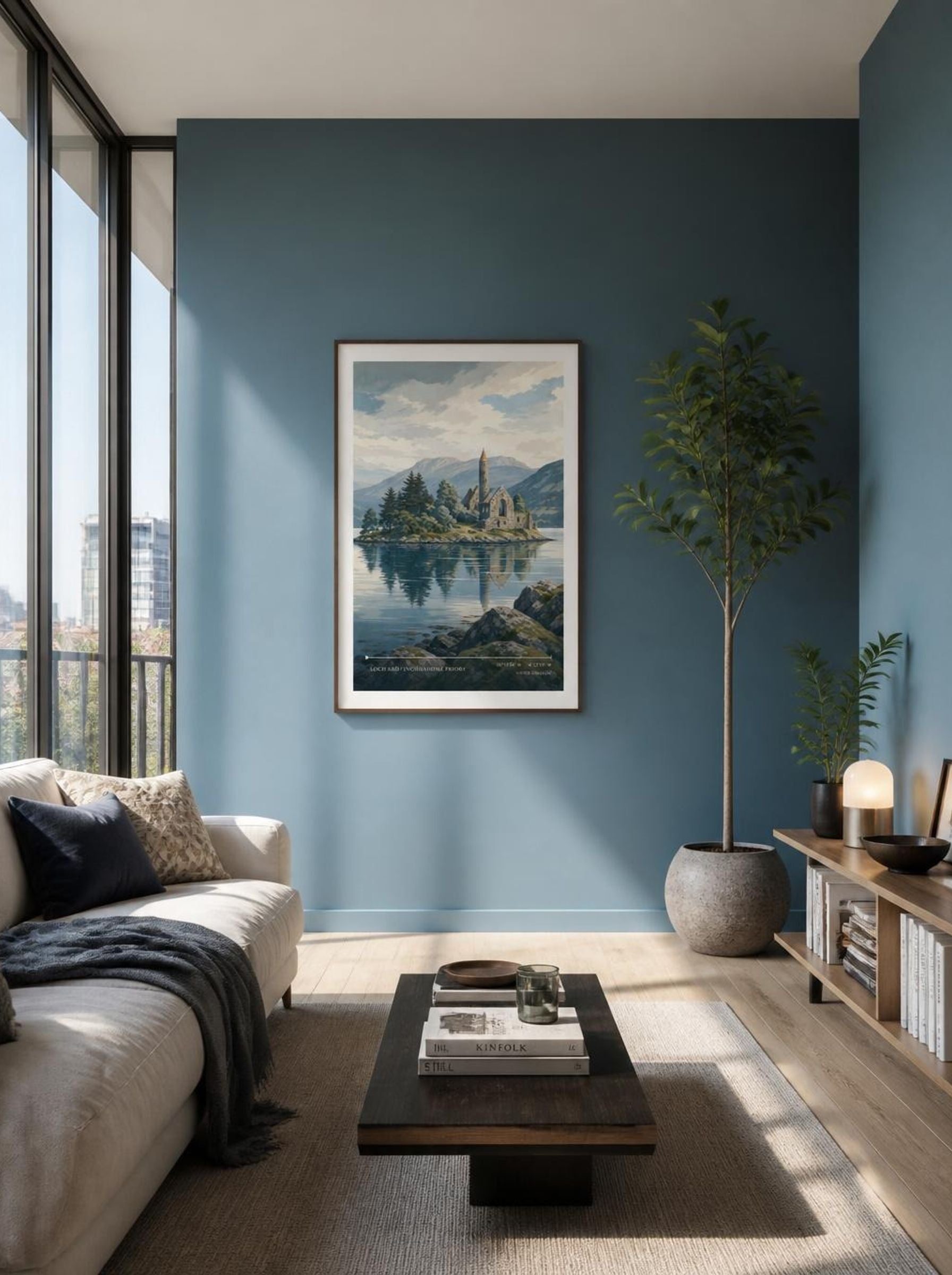 Loch Ard / Inchmahome Priory United Kingdom Travel Poster - Lifestyle