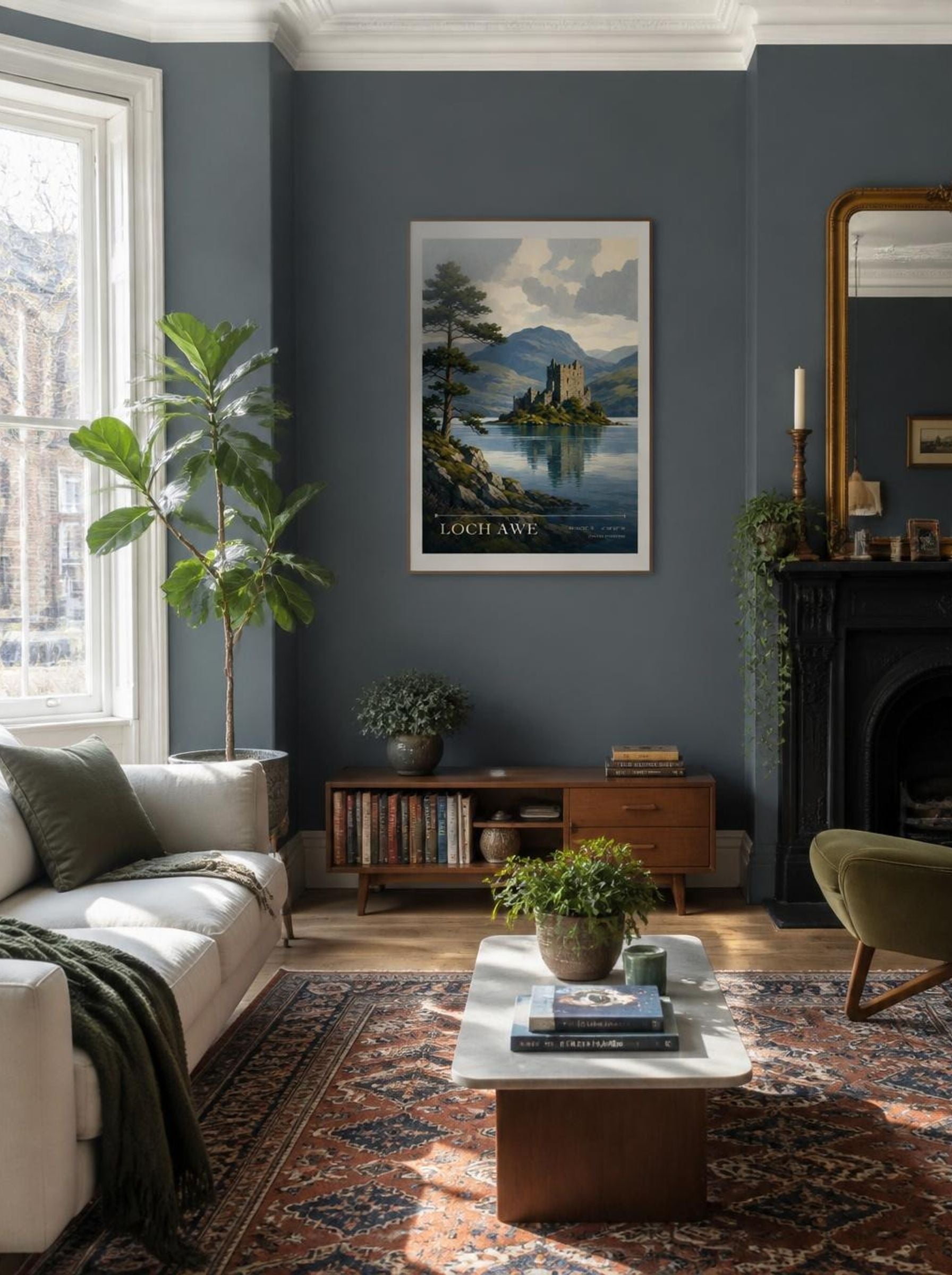 Loch Awe United Kingdom Travel Poster - Lifestyle