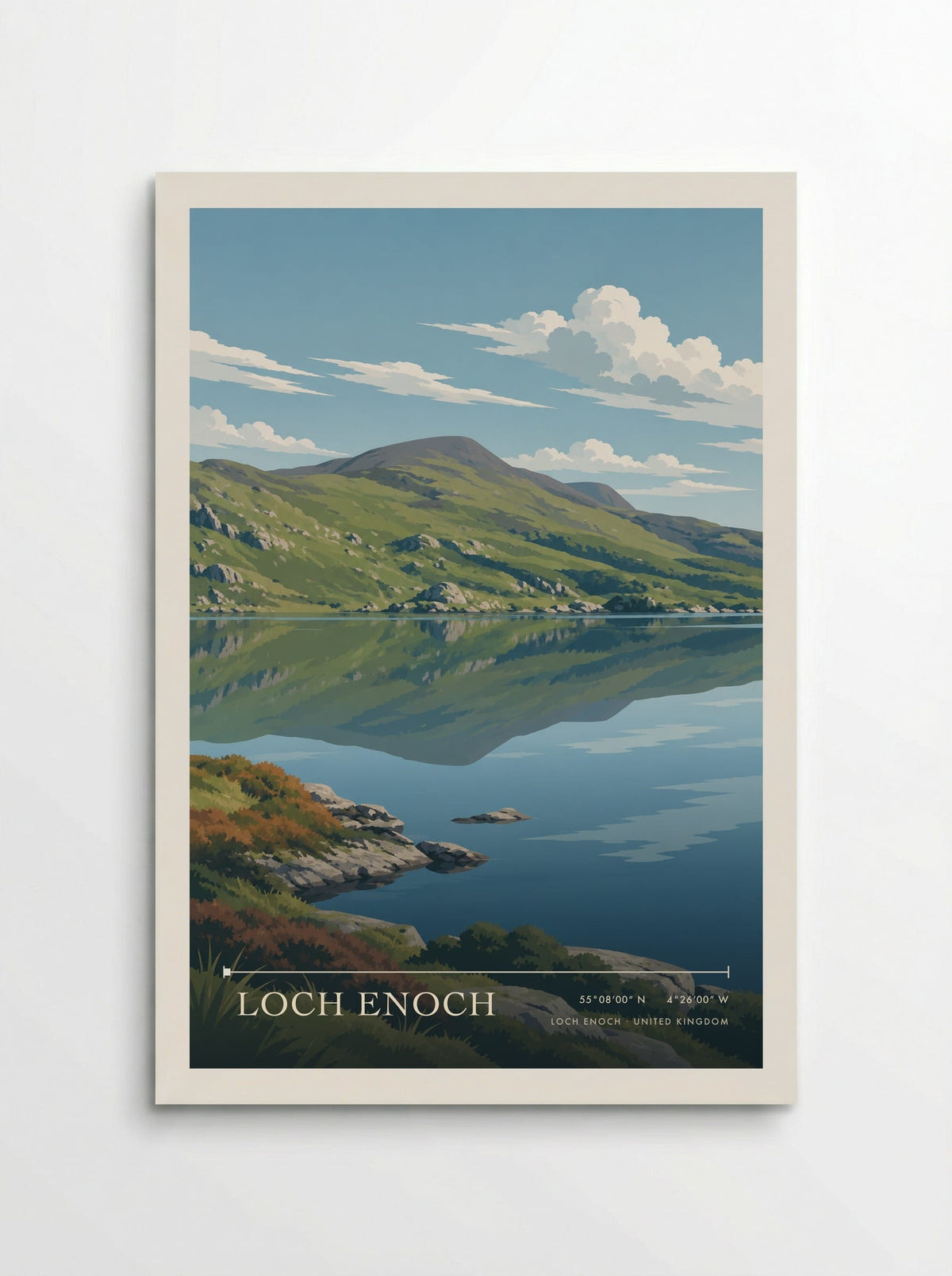 Loch Enoch | Travel Poster - Poster