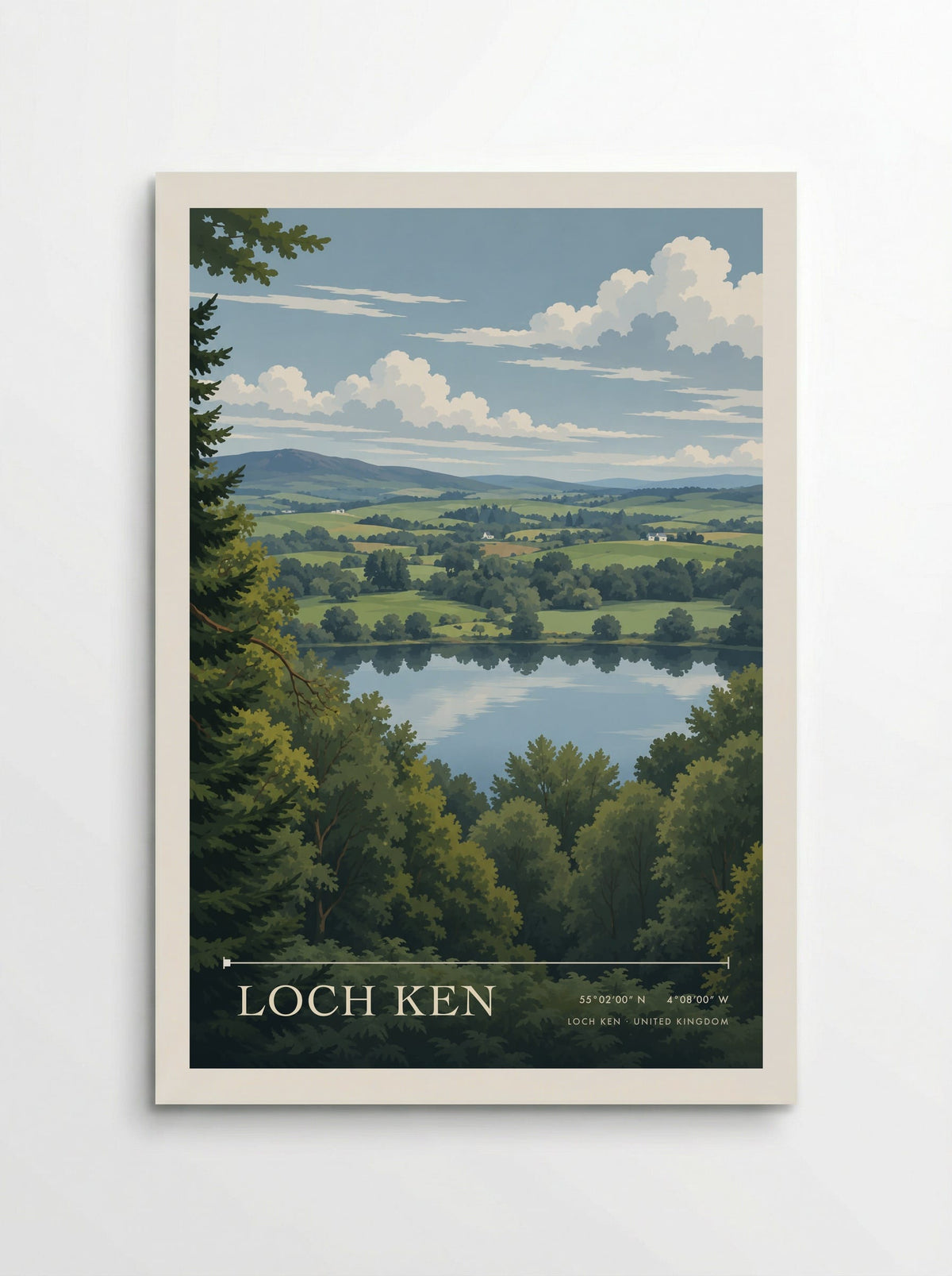 Loch Ken | Travel Poster - Poster