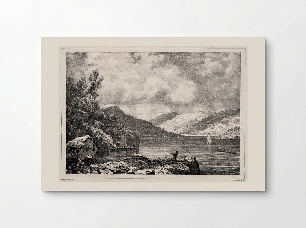 Loch Lomond - Richard Parkes Bonington - Poster