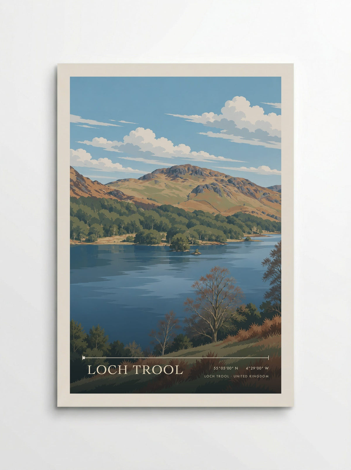 Loch Trool | Travel Poster - Poster