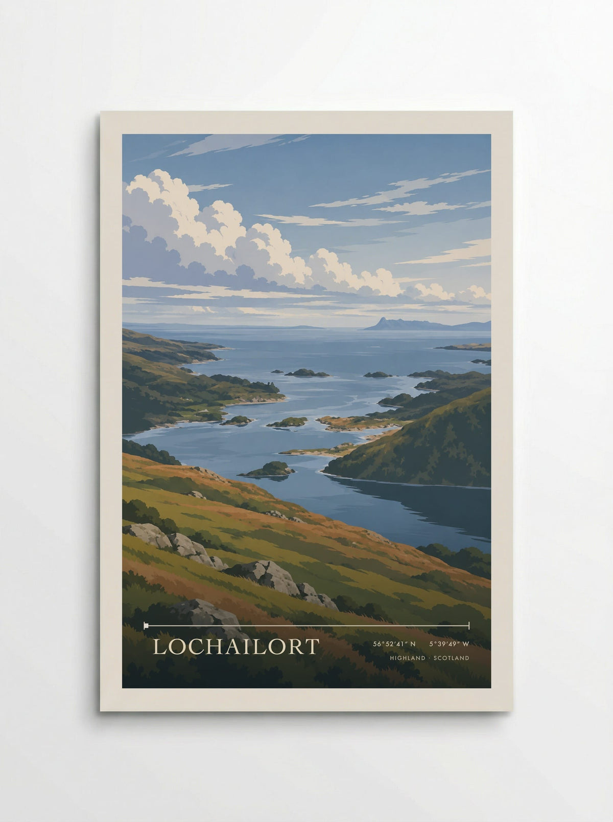 Lochailort, Highland | Travel Poster - Poster