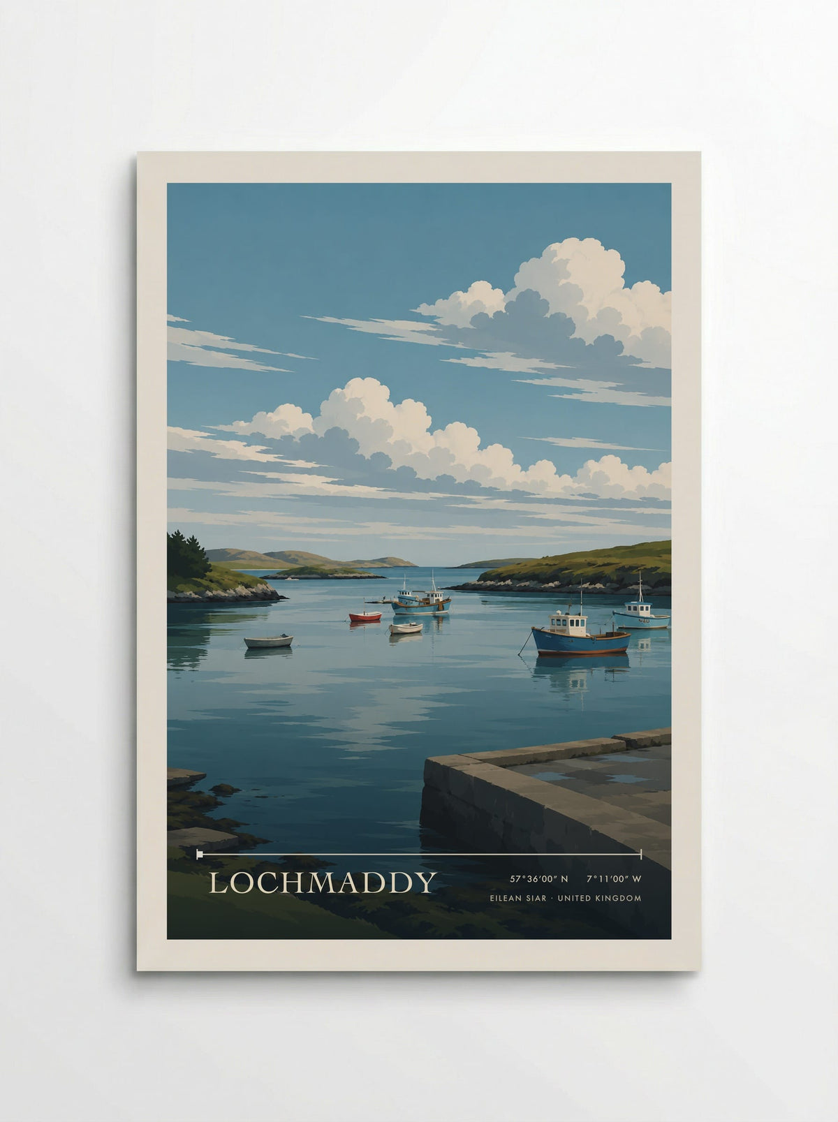 Lochmaddy, Eilean Siar | Travel Poster - Poster