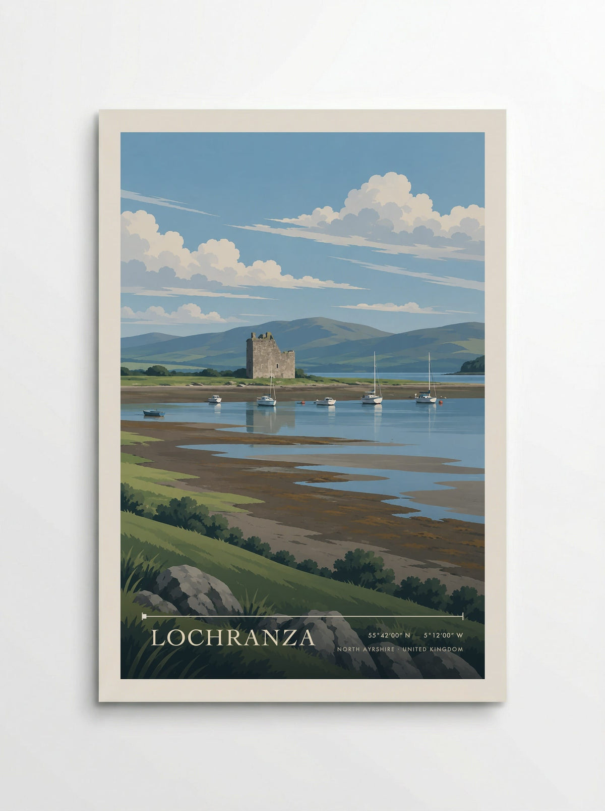 Lochranza, North Ayrshire | Travel Poster - Poster