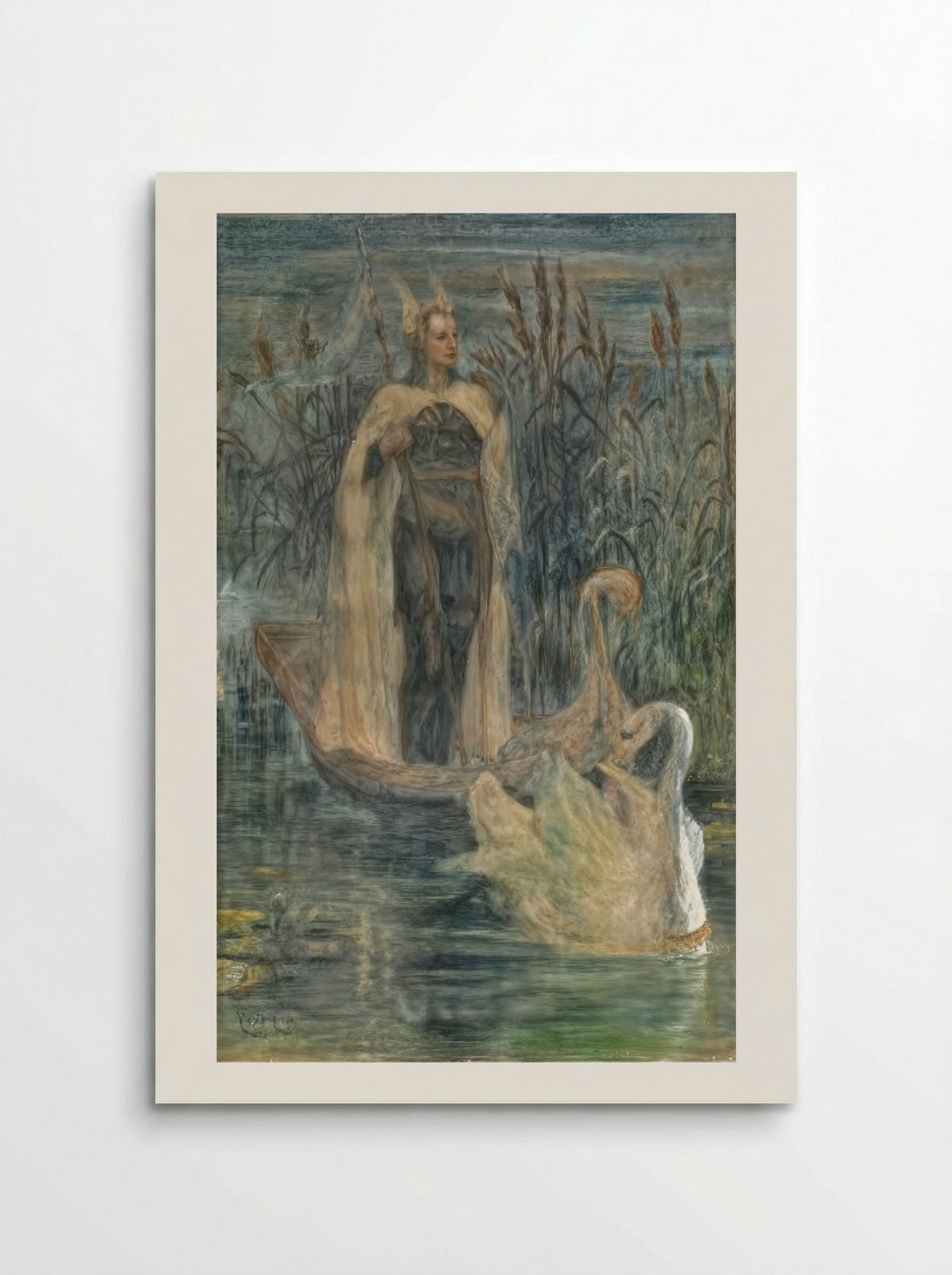 Lohengrin - Walter Crane - Poster