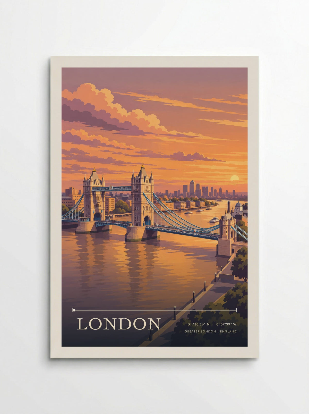 London, Greater London | Travel Poster - Poster