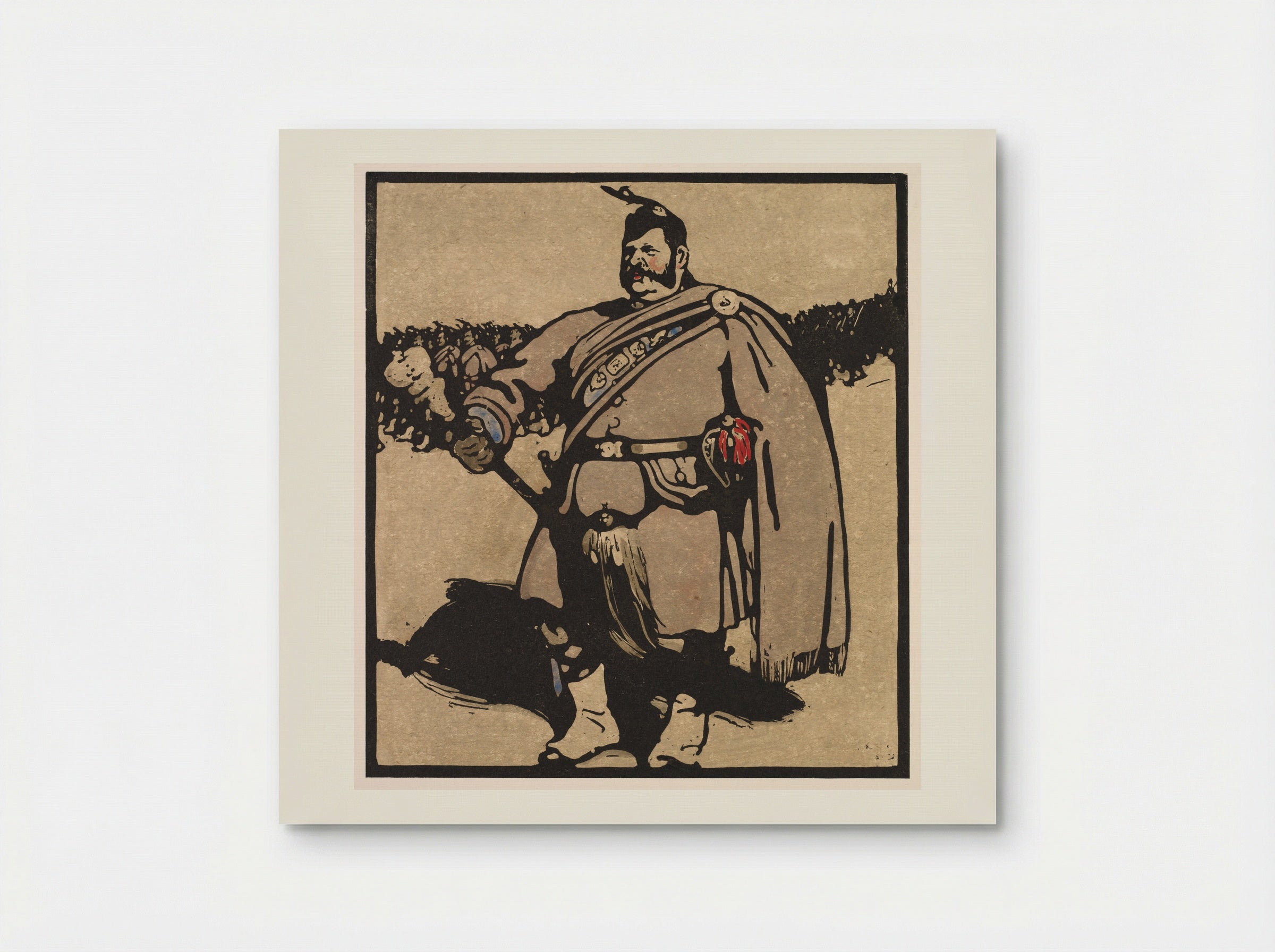London Types: Drum-Major - William Nicholson - Poster