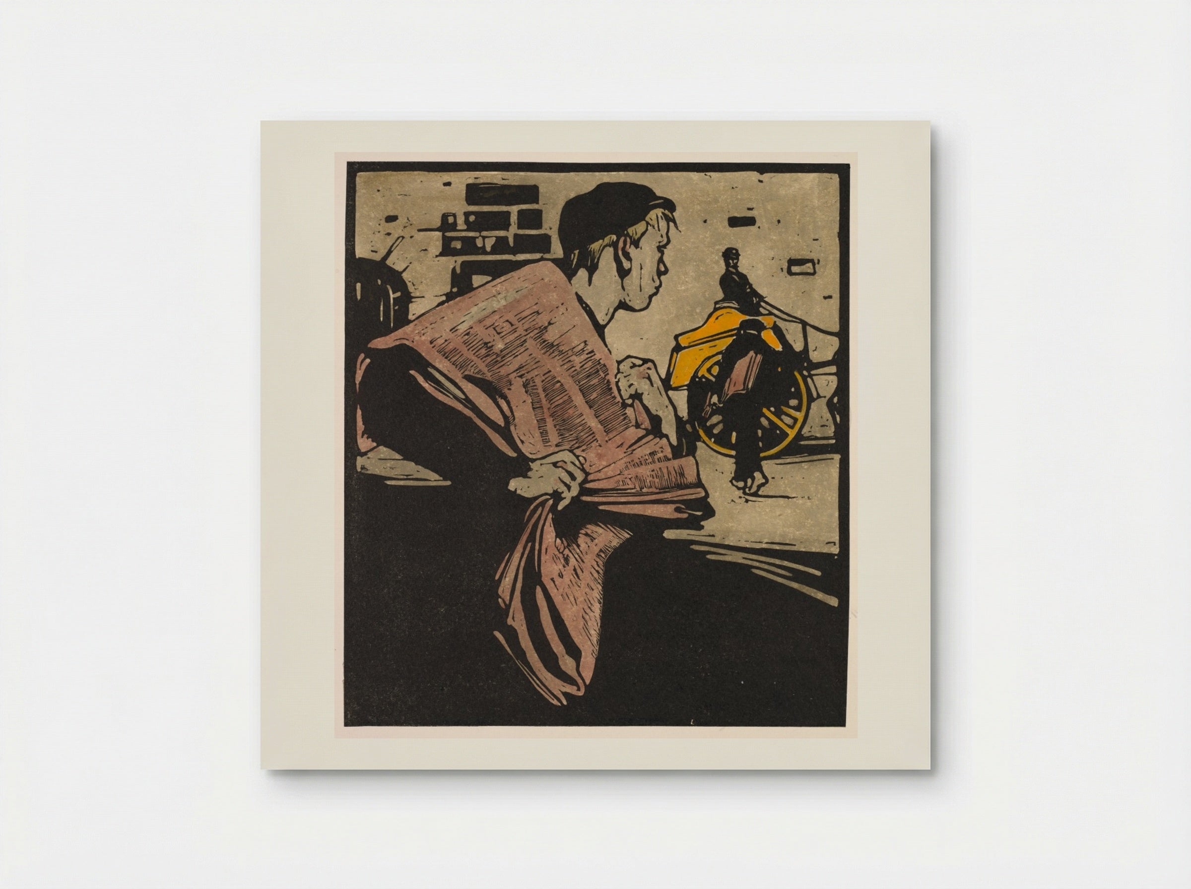 London Types: News-boy - William Nicholson - Poster