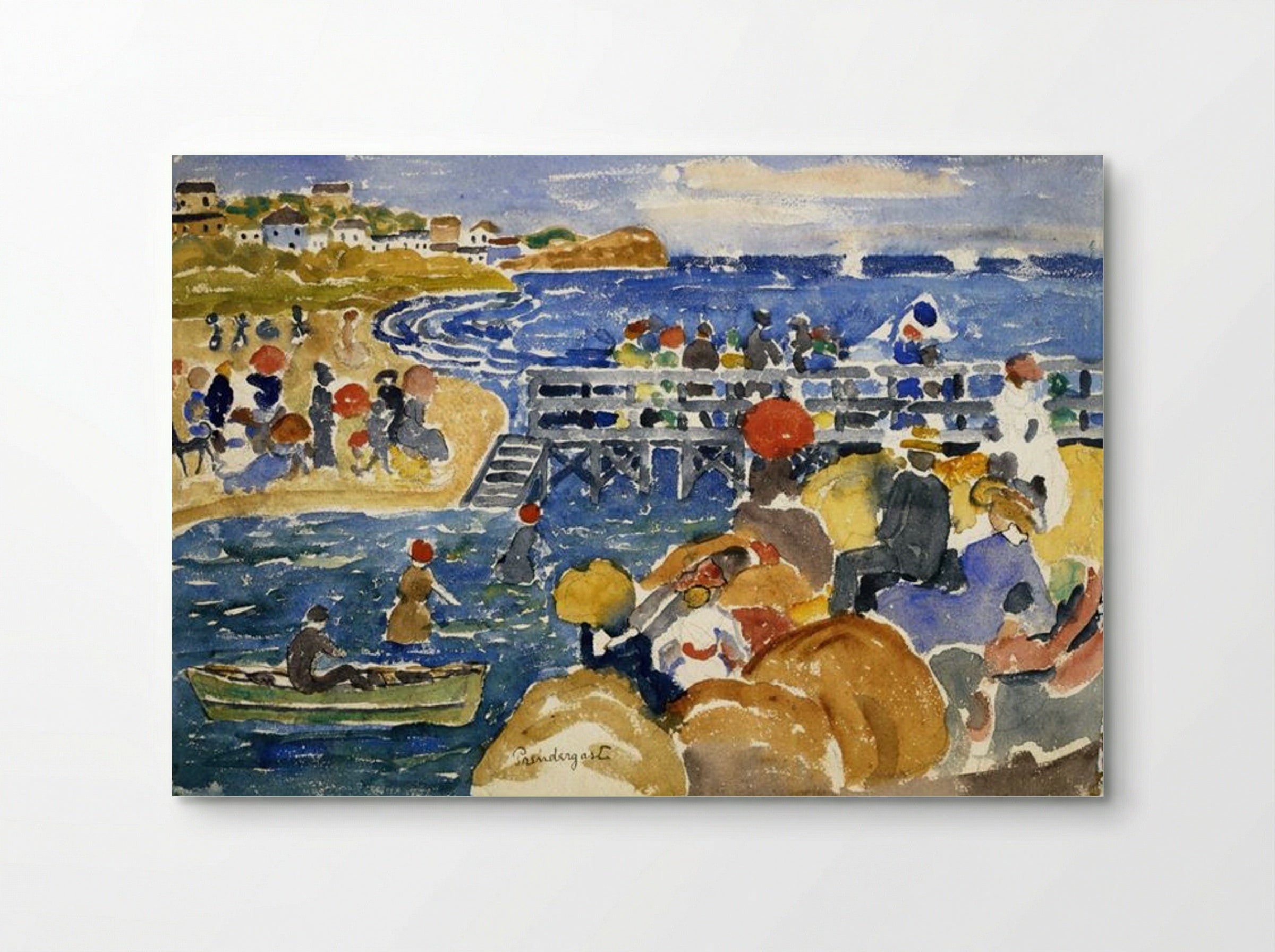 Long Beach - Maurice Prendergast - Poster
