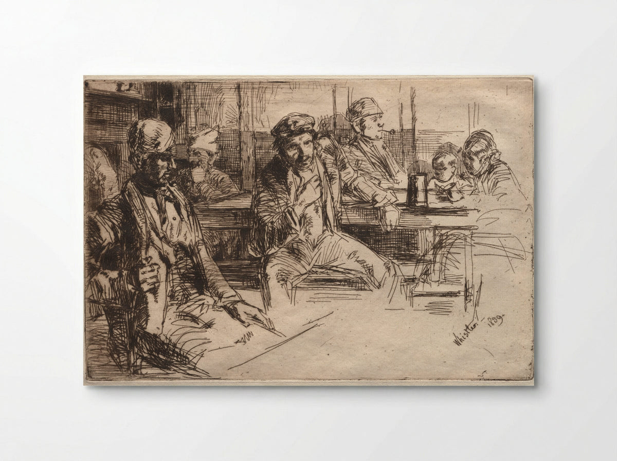 Longshoremen - James McNeill Whistler - Poster