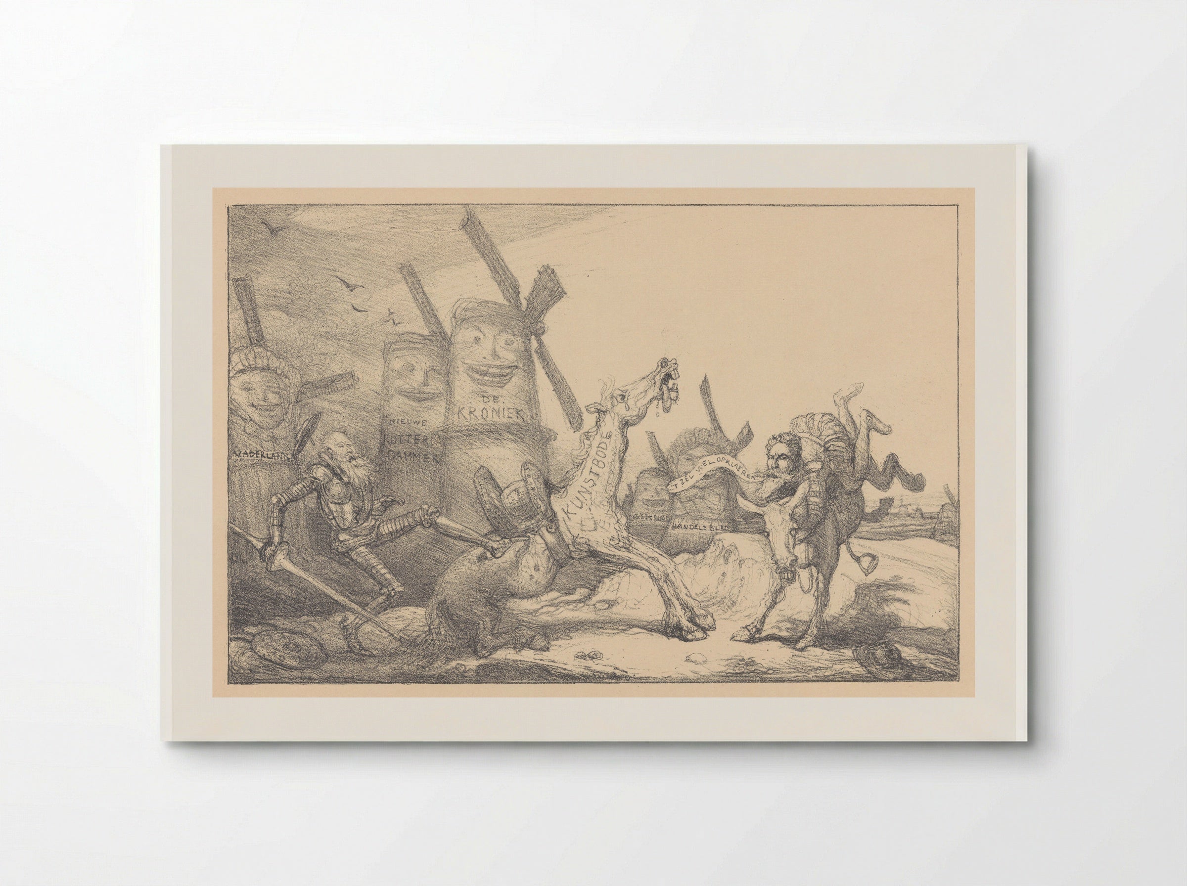 Loos alarm - Marius Bauer - Poster