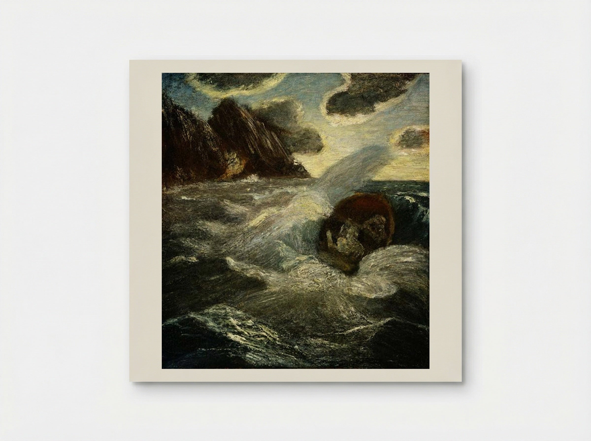 Lord Ullin's Daughter - Albert Pinkham Ryder - Poster