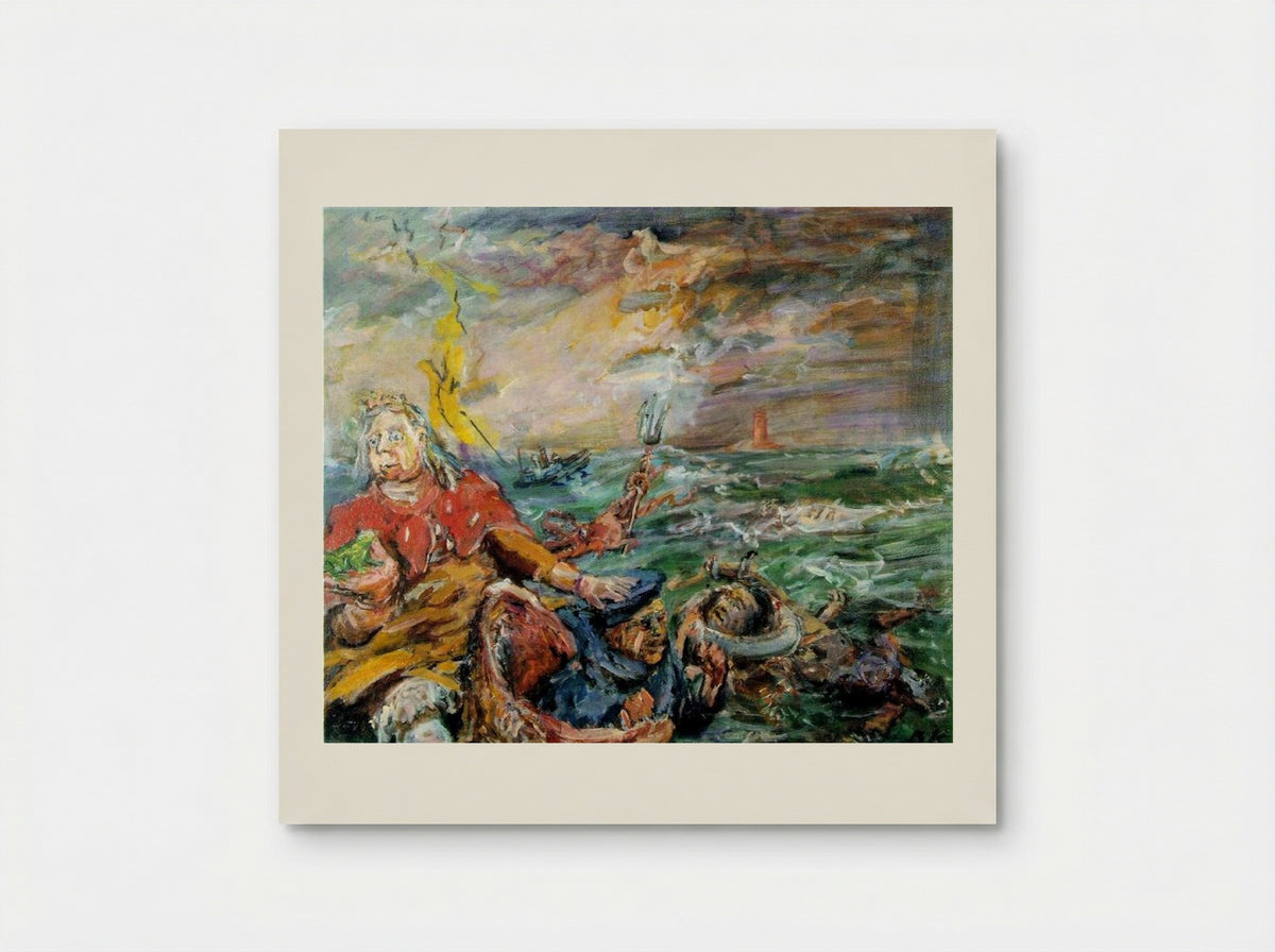 Loreley - Oskar Kokoschka - Poster