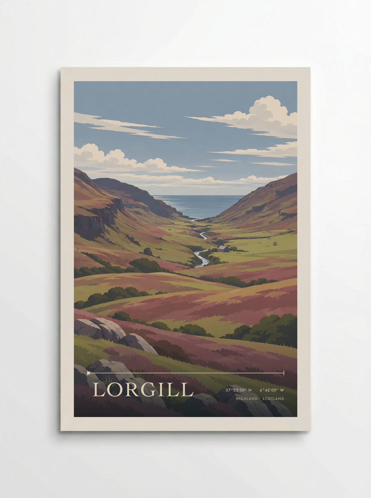 Lorgill, Highland | Travel Poster - Poster
