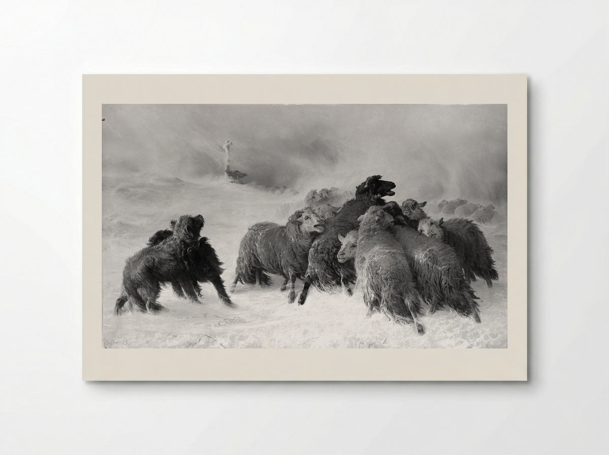 Lost: Souvenir of Auvergne - August Friedrich Albrecht Schenck - Poster