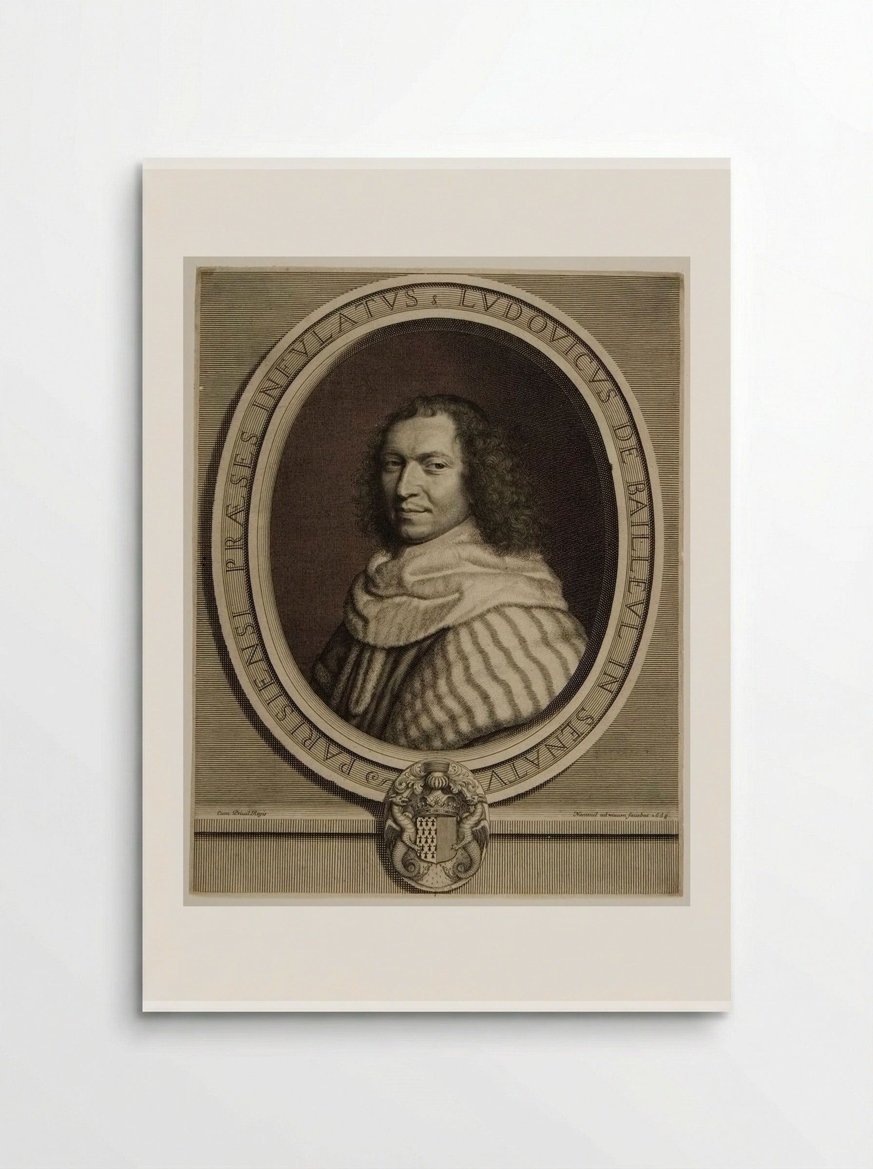 Louis-Dominique de Bailleul, Marquis de Château-Gontier - Robert Nanteuil - Poster