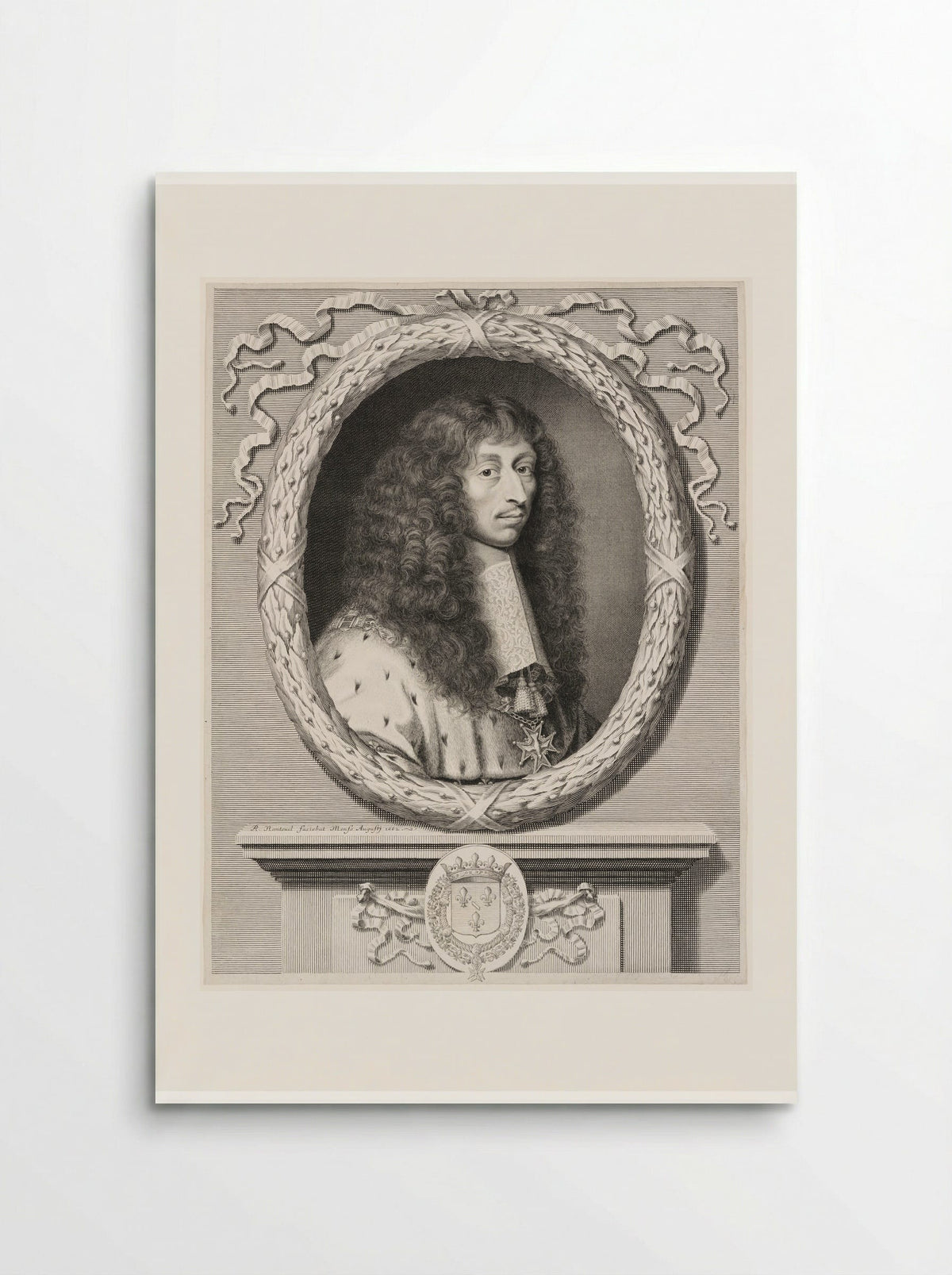 Louis II, Prince de Condé - Robert Nanteuil - Poster