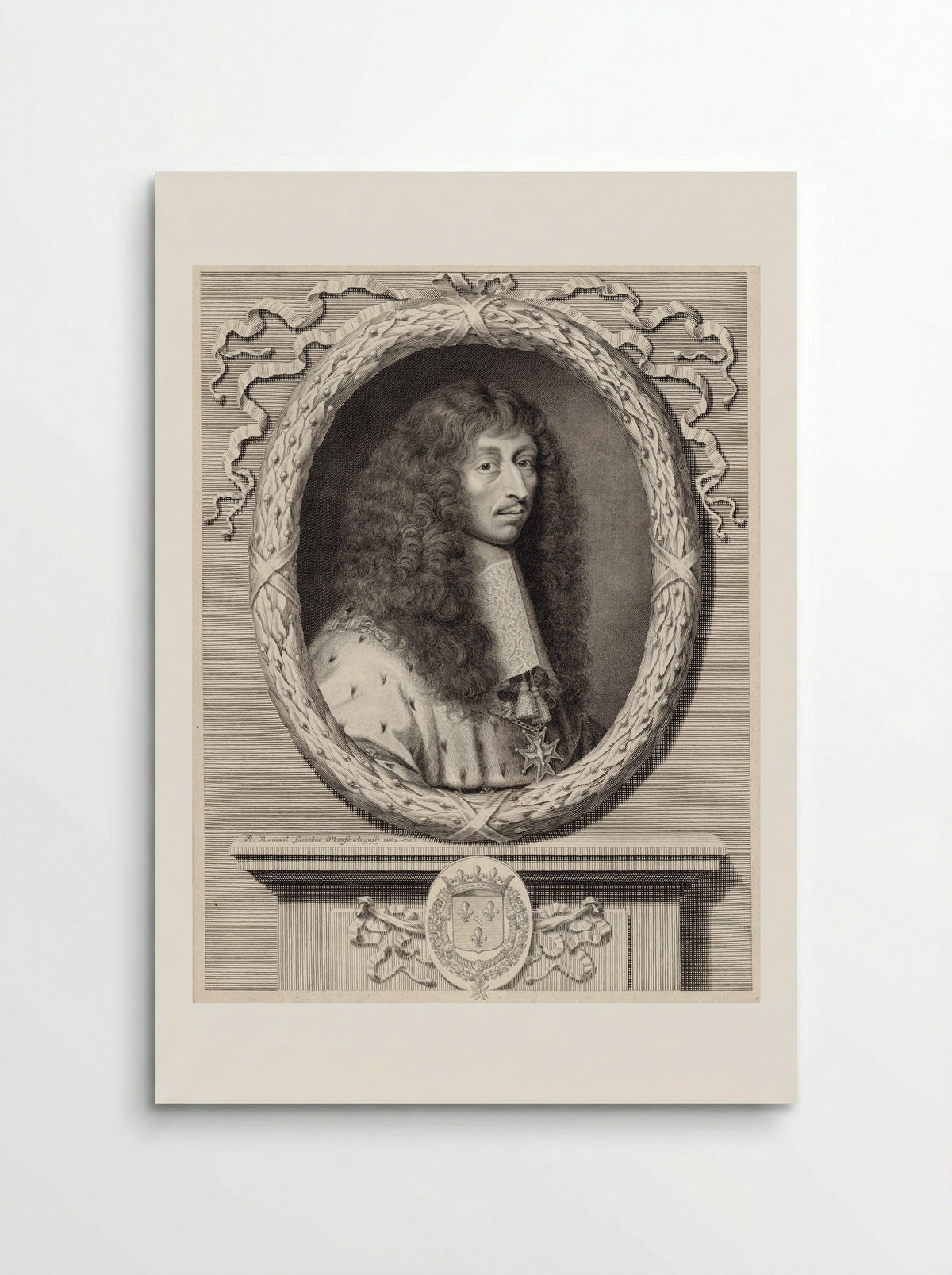 Louis II de Bourbon, Prince de Condé - Robert Nanteuil - Poster