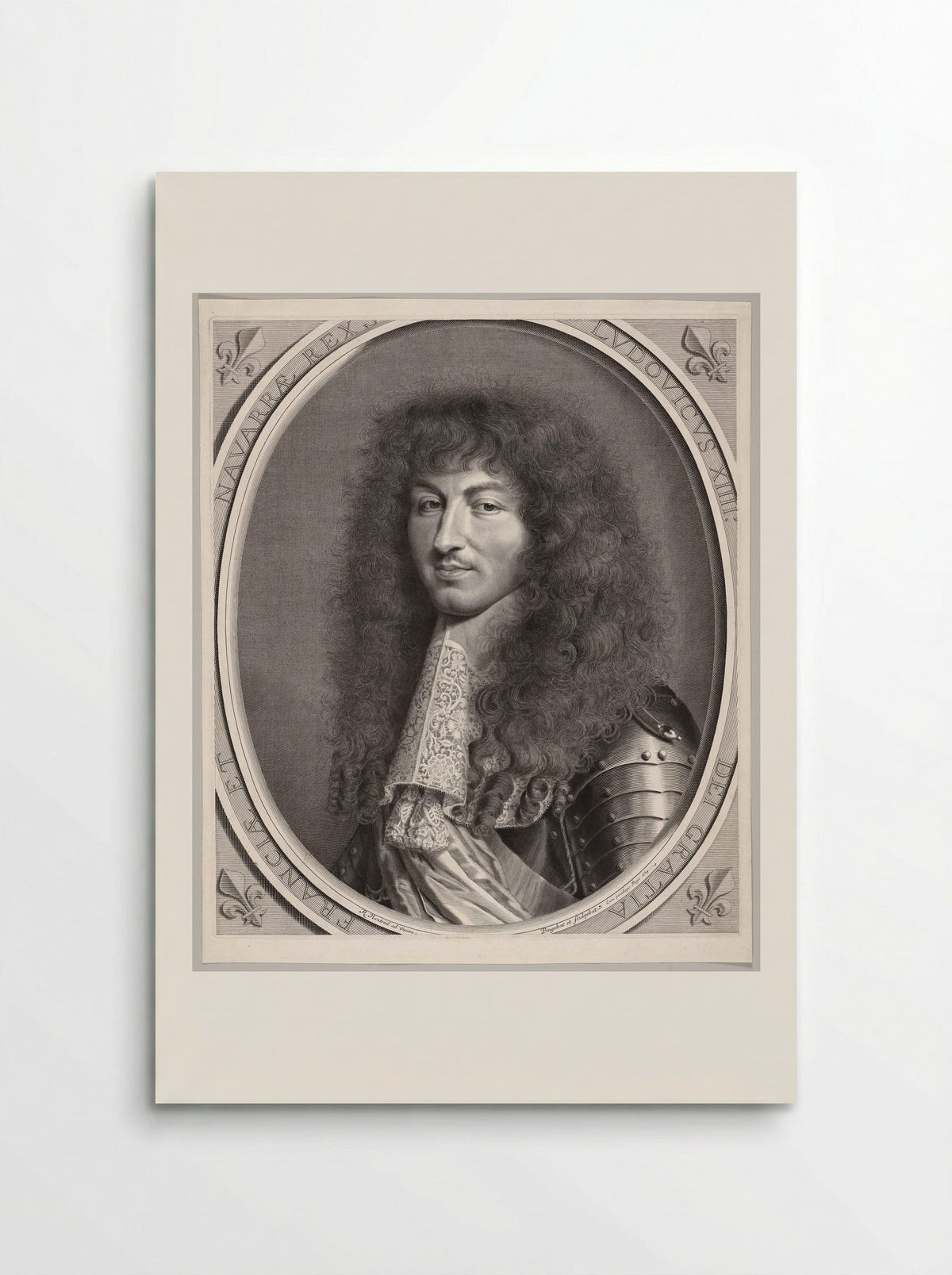 Louis XIV - Robert Nanteuil - Poster