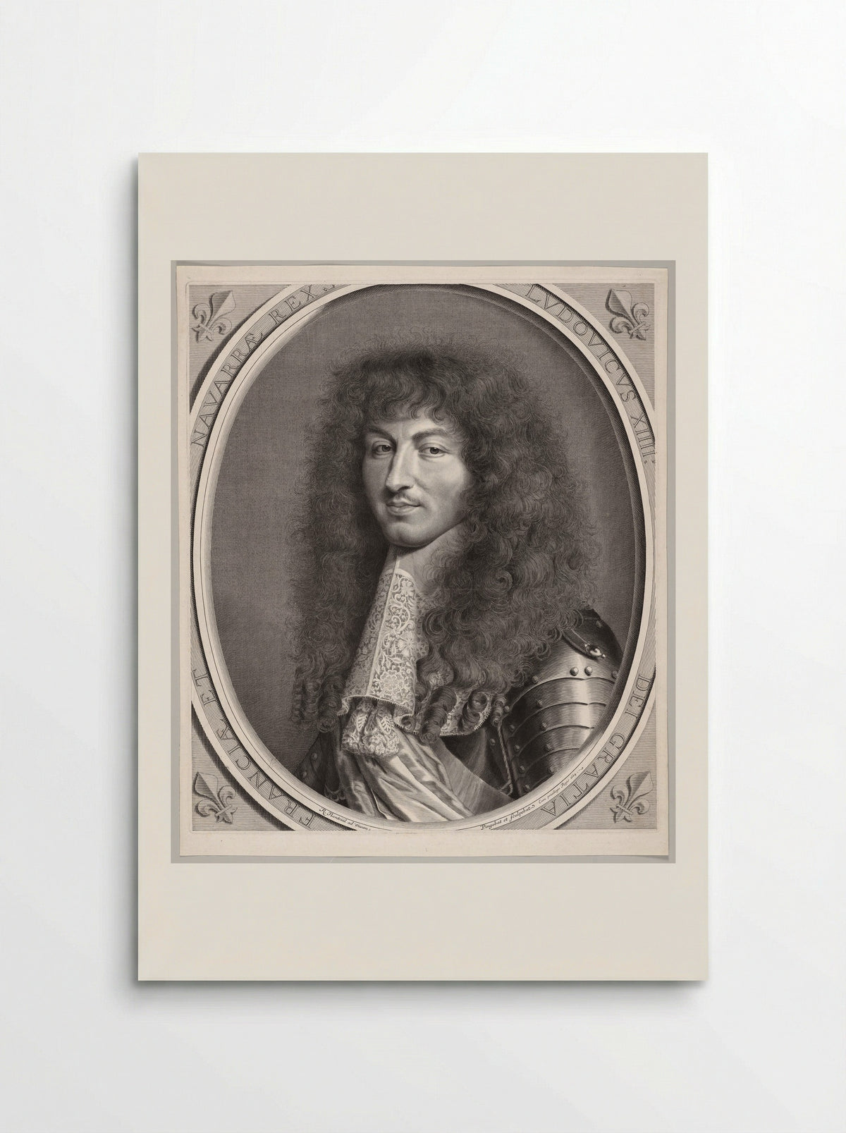 Louis XIV - Robert Nanteuil - Poster