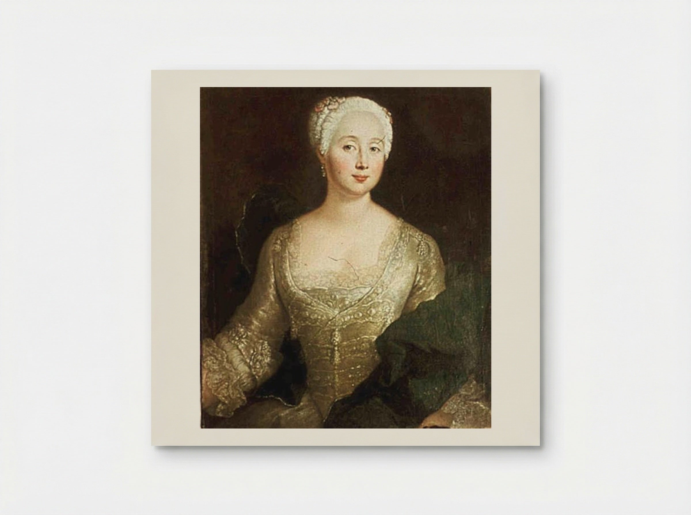 Louise Eleonore von Wreech - Antoine Pesne - Poster