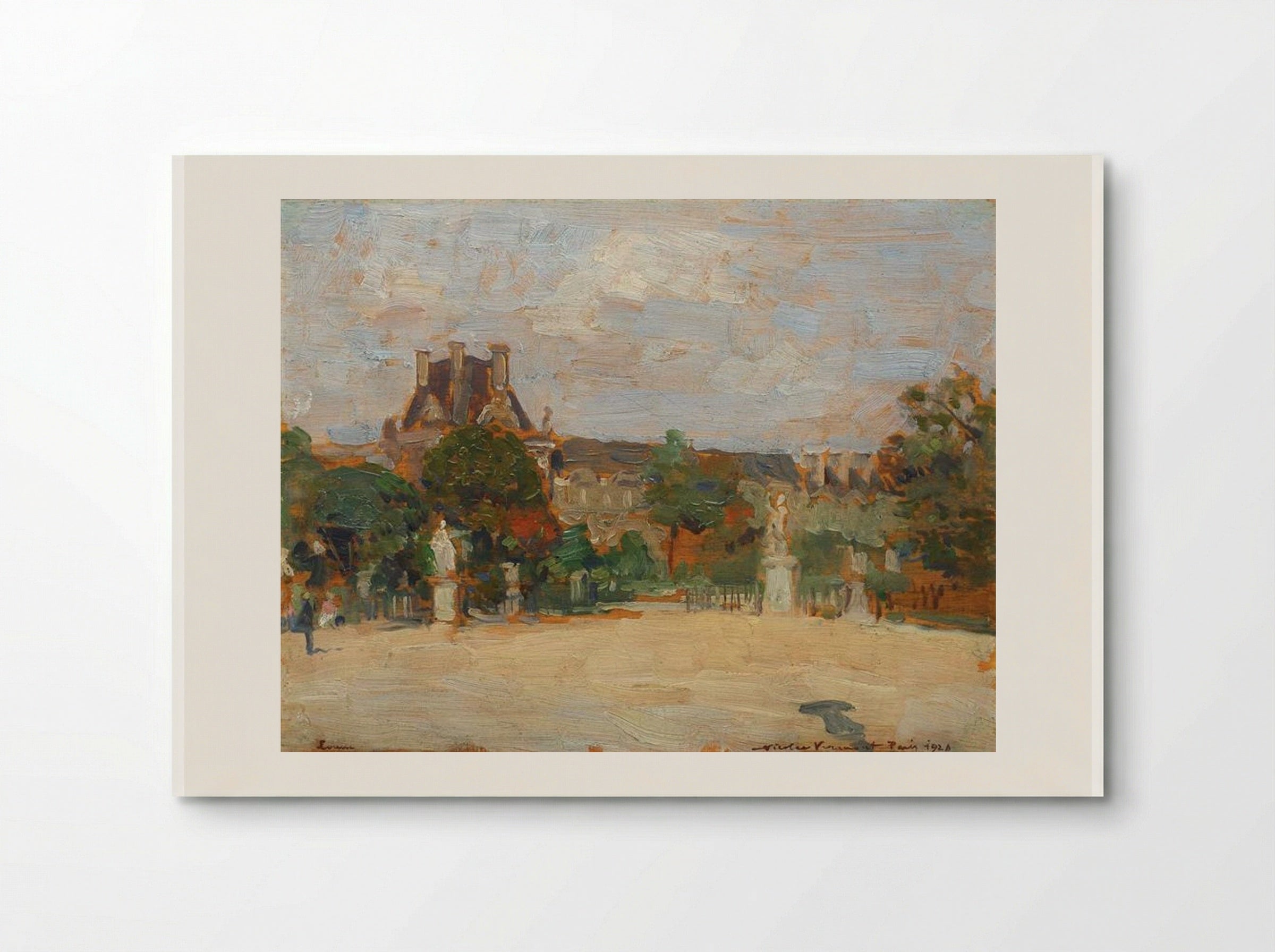 Louvre Entrance - Nicolae Vermont - Poster